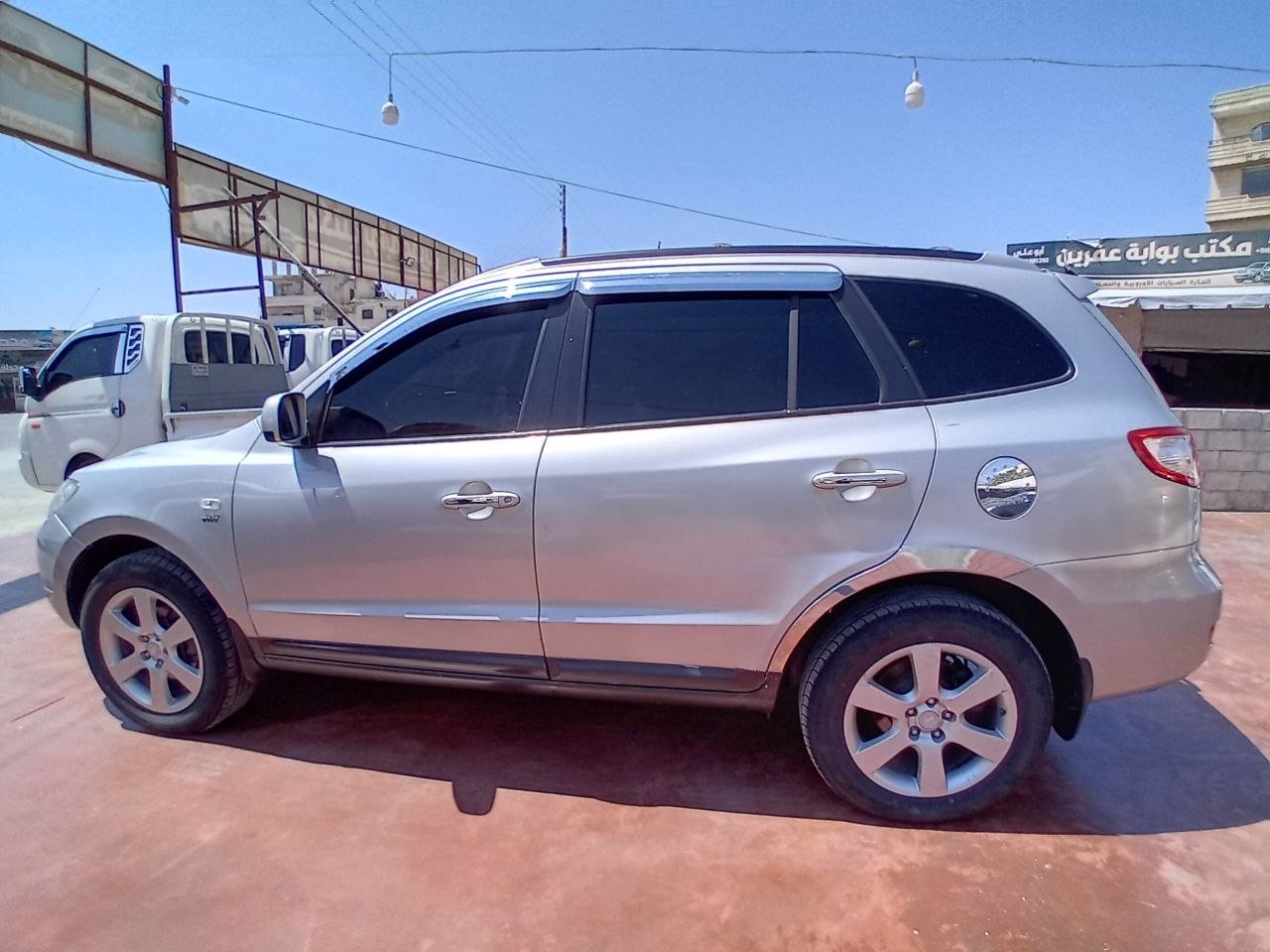 kilometrage car sale hyundai santa fe clx suv used 2007 aleppo bg image