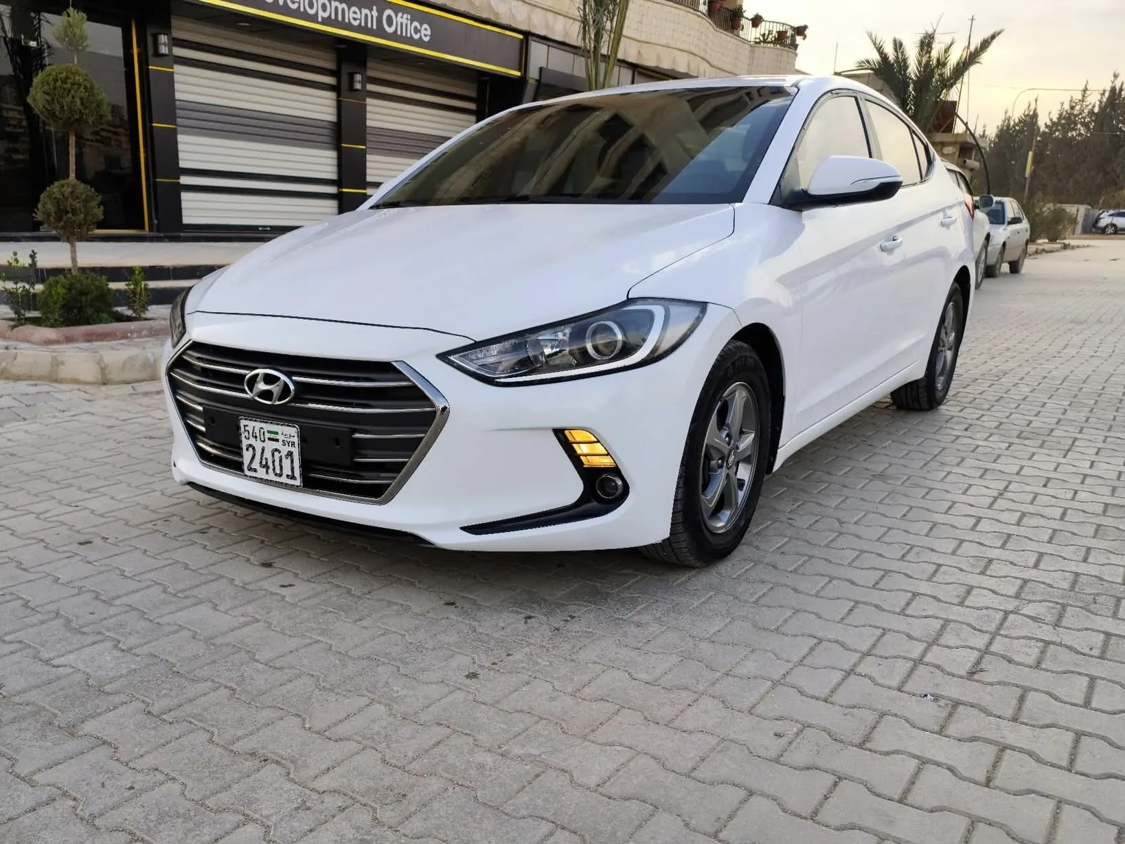 kilometrage car sale hyundai avante e16 sedan used 2018 aleppo sg card image