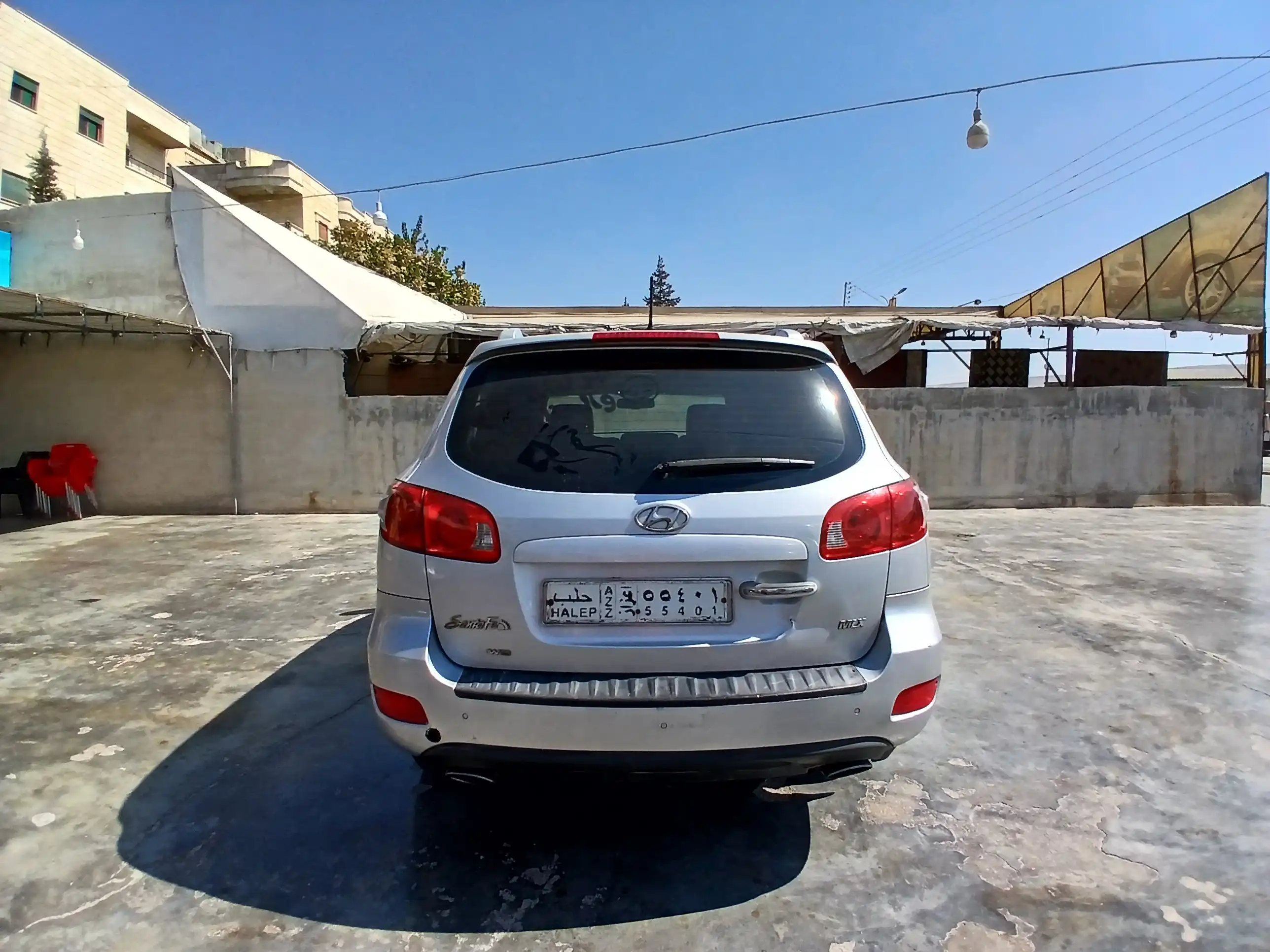 kilometrage car sale hyundai santa fe mlx suv used 2008 aleppo tp image
