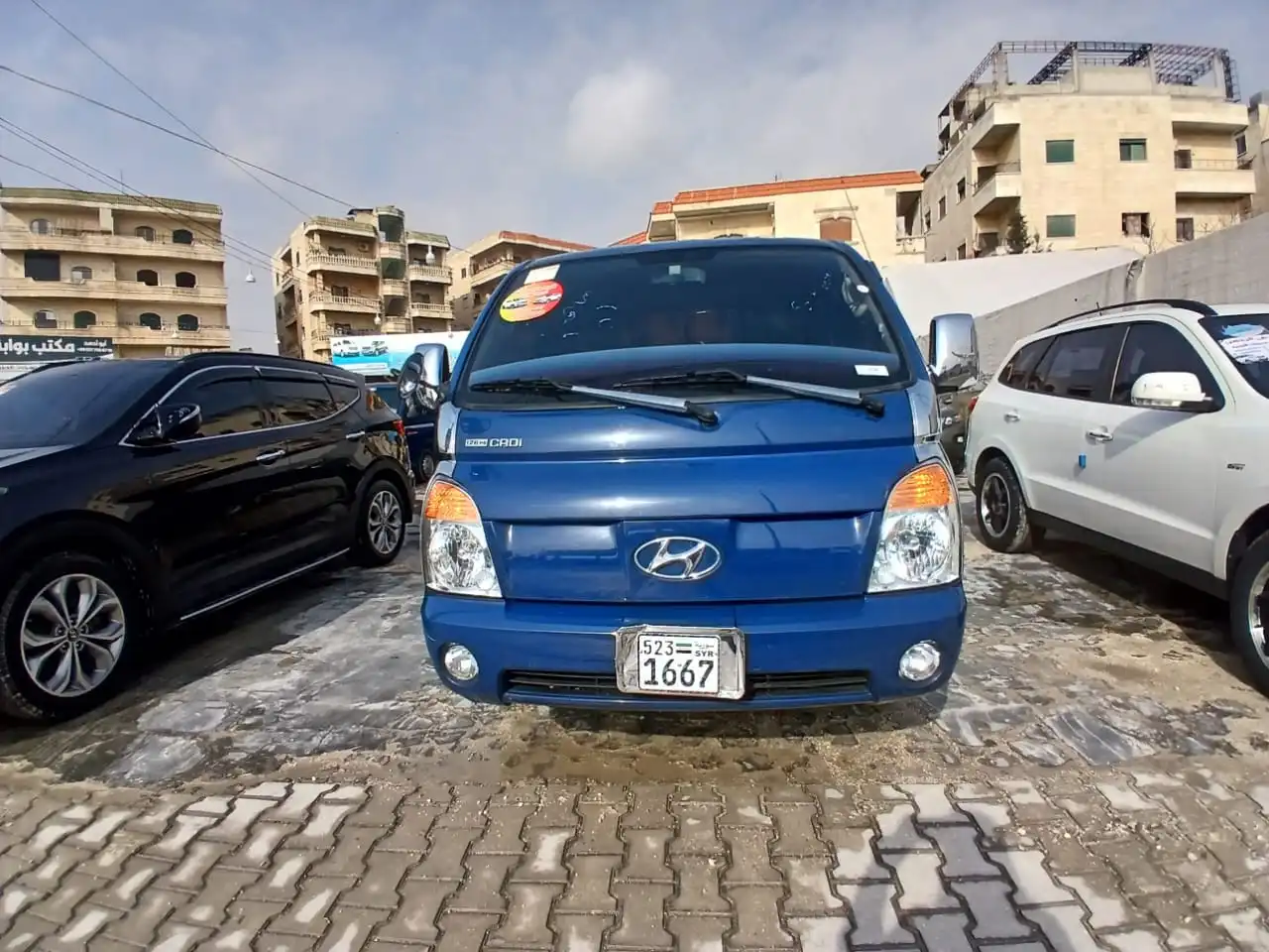 kilometrage car sale hyundai porter ii 2 crdi cargo truck used 2013 aleppo yk image