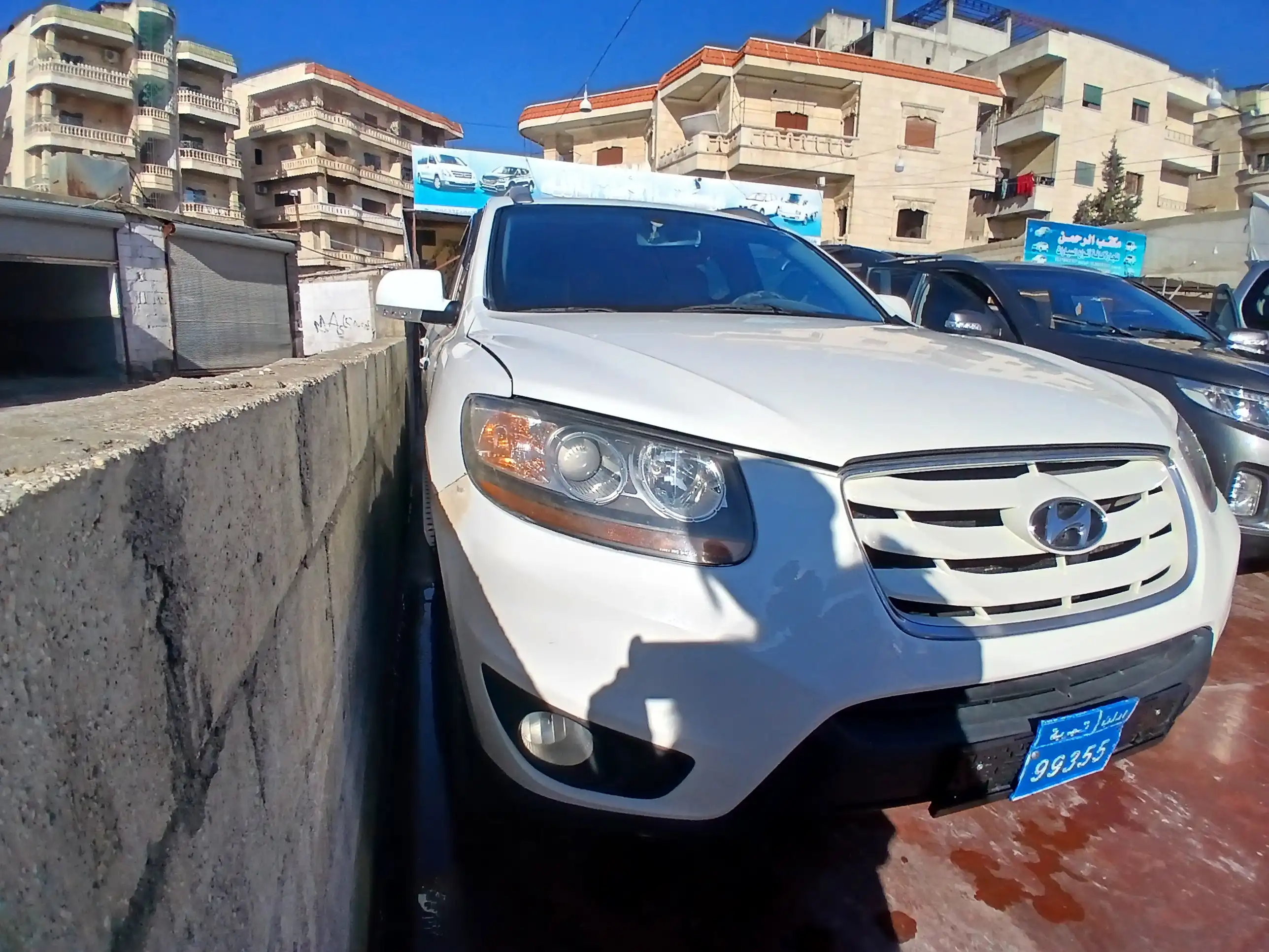 kilometrage car sale hyundai santa fe mlx suv used 2010 aleppo ie image