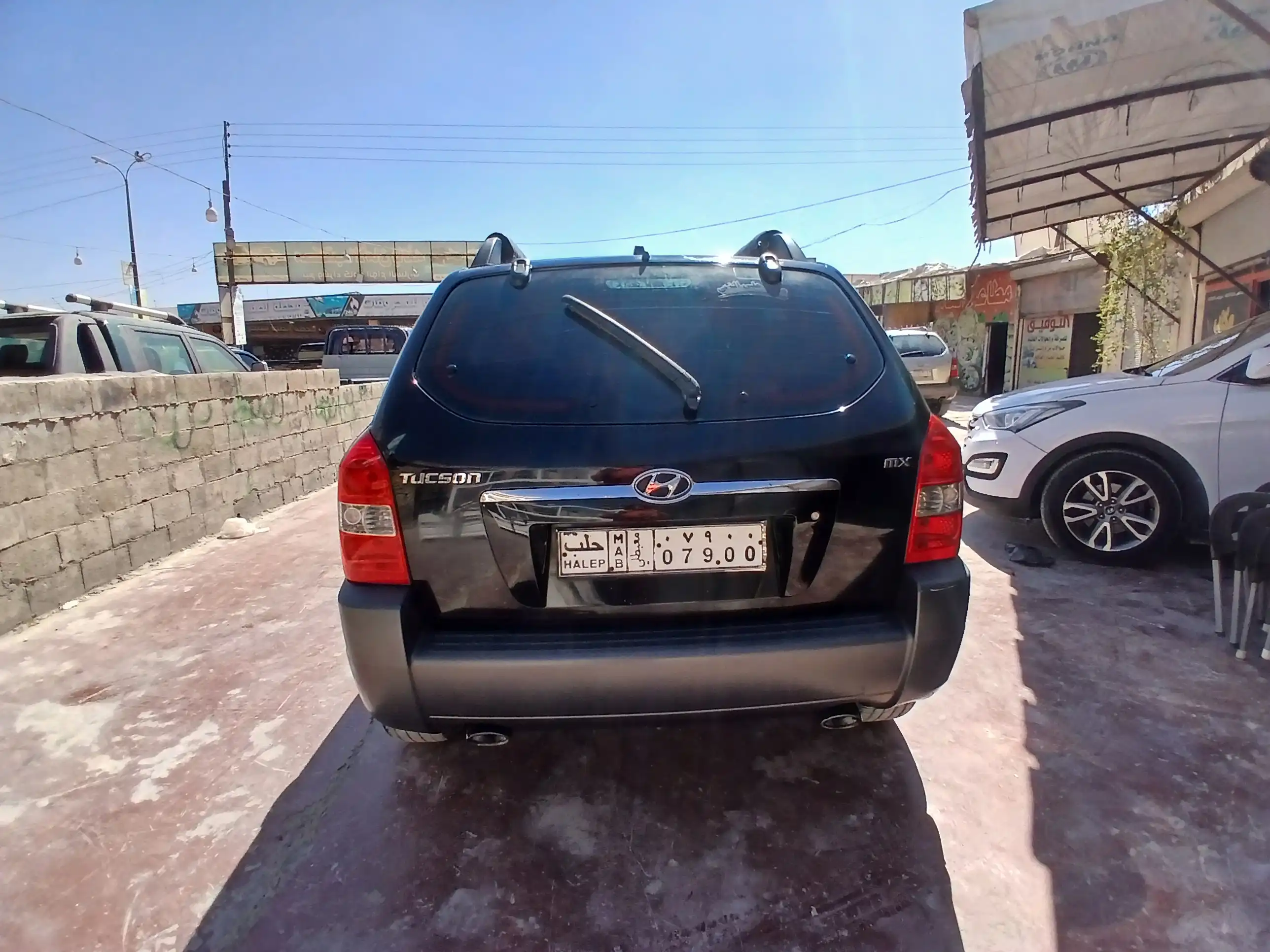 kilometrage car sale hyundai tucson standard suv used 2006 aleppo qn image
