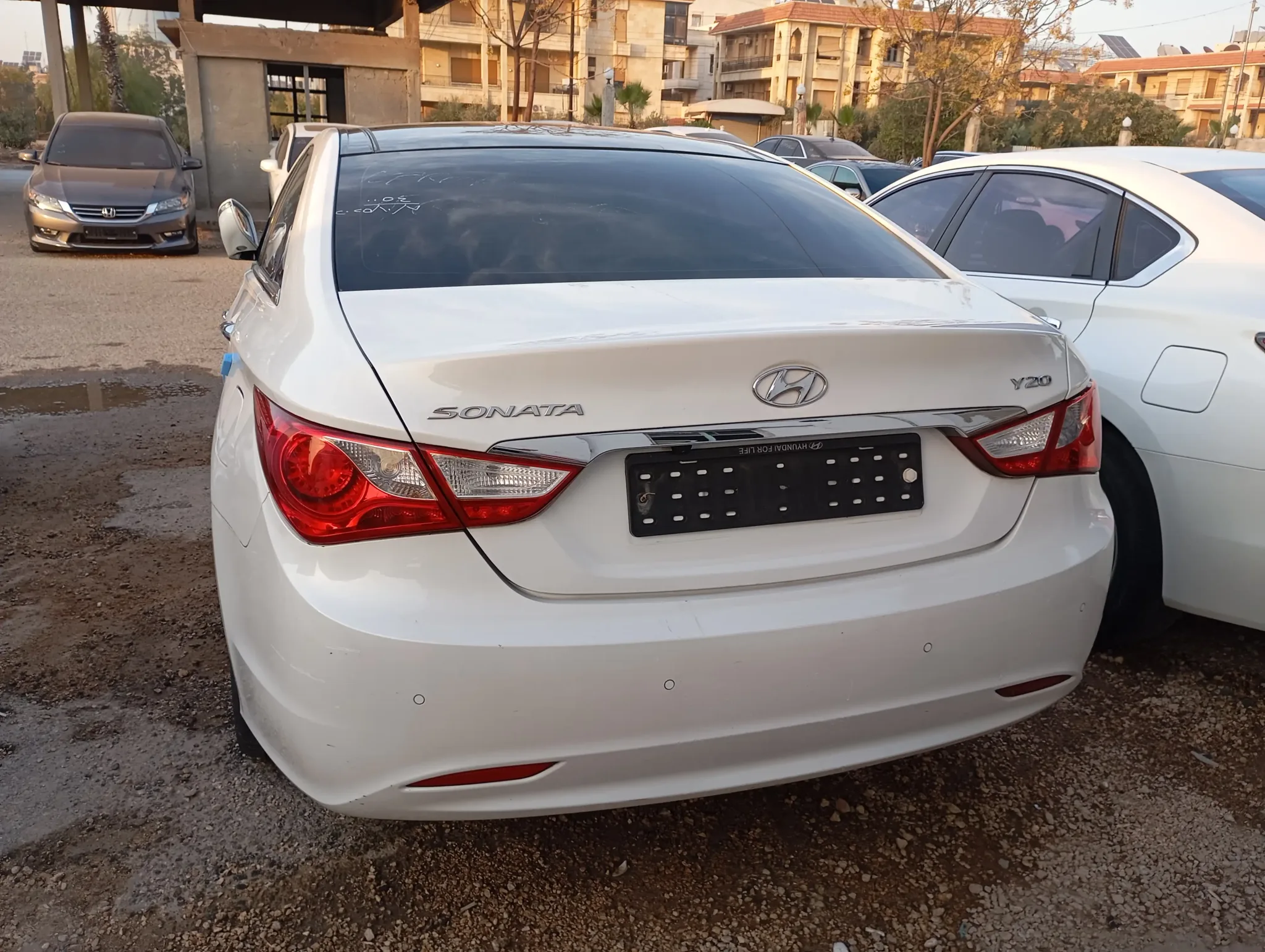kilometrage car sale hyundai sonata y20 sedan used 2012 aleppo cg image