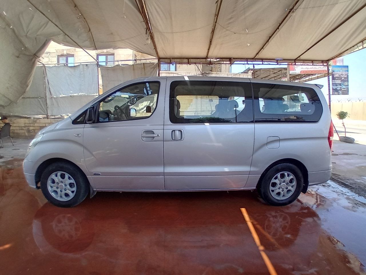 kilometrage car sale hyundai h1 standard van used 2008 aleppo up image