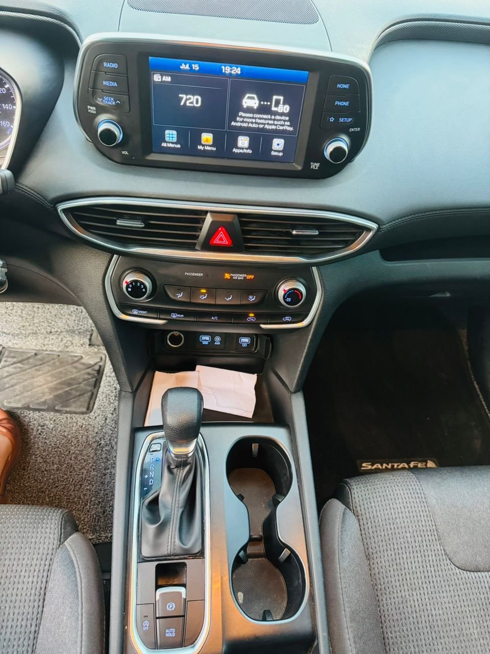 kilometrage car sale hyundai santa fe evgt suv used 2019 aleppo pv image