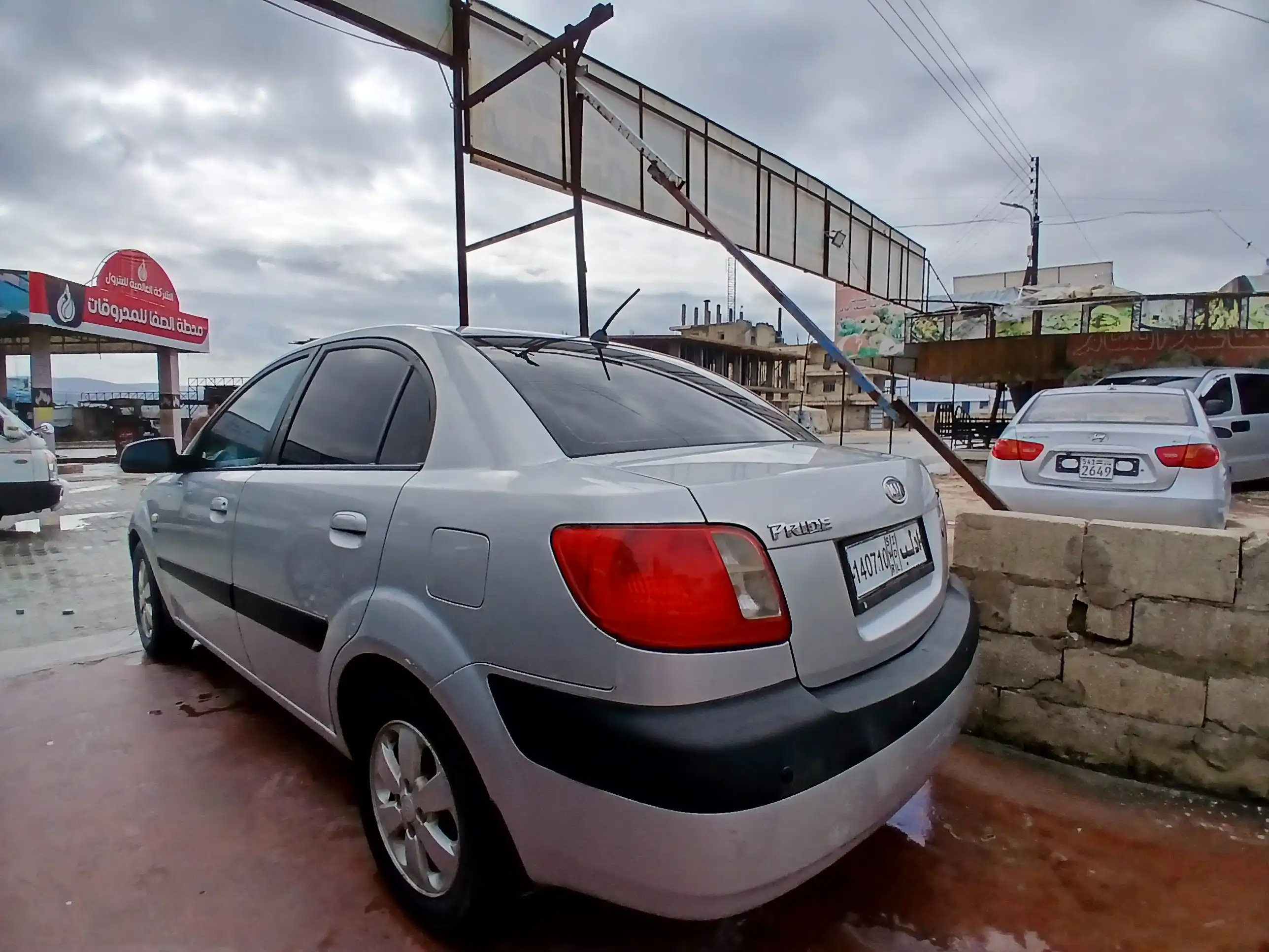 kilometrage car sale kia pride slx sedan used 2009 aleppo zj image