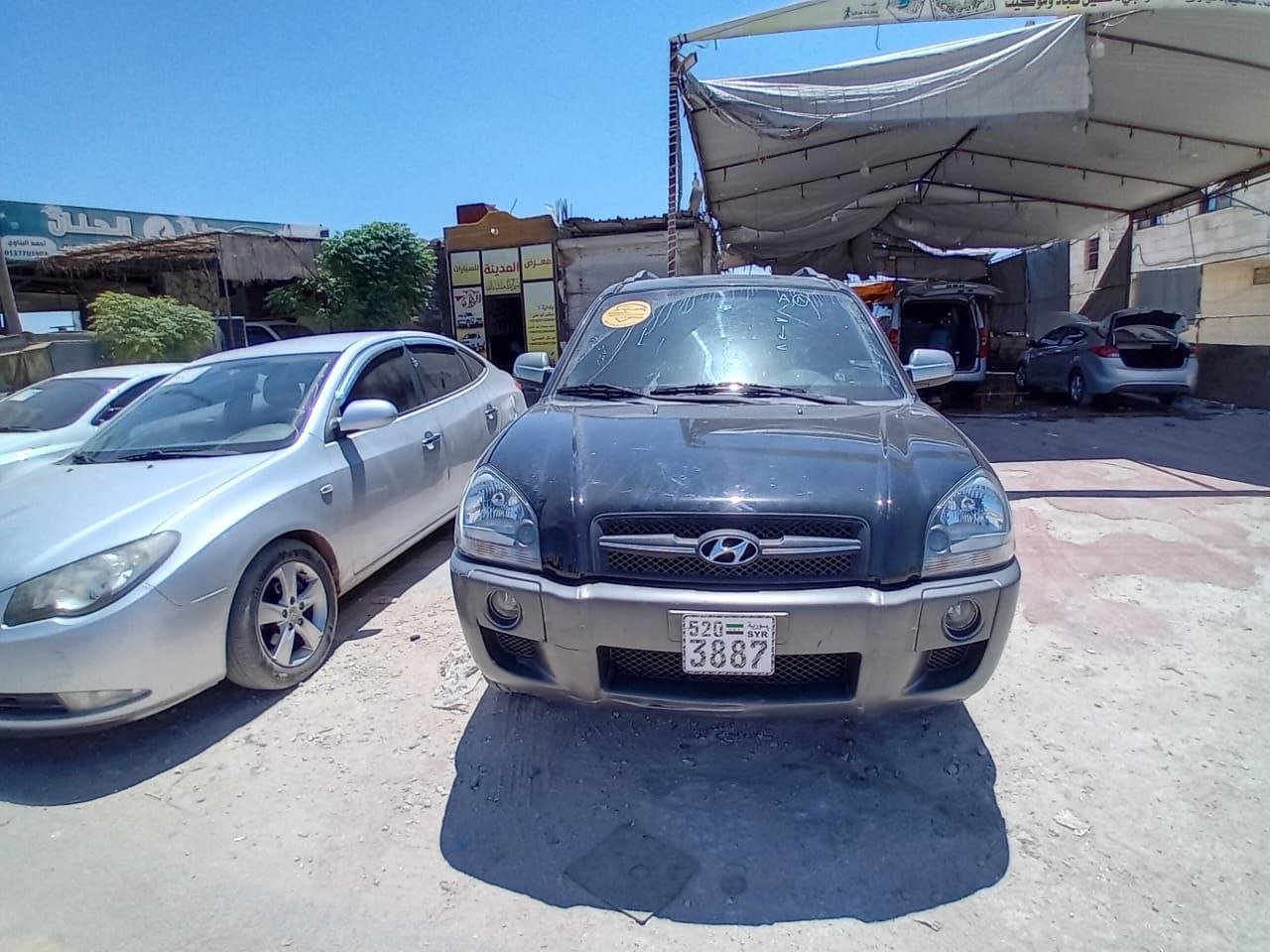 kilometrage car sale hyundai tucson standard suv used 2008 aleppo ak image