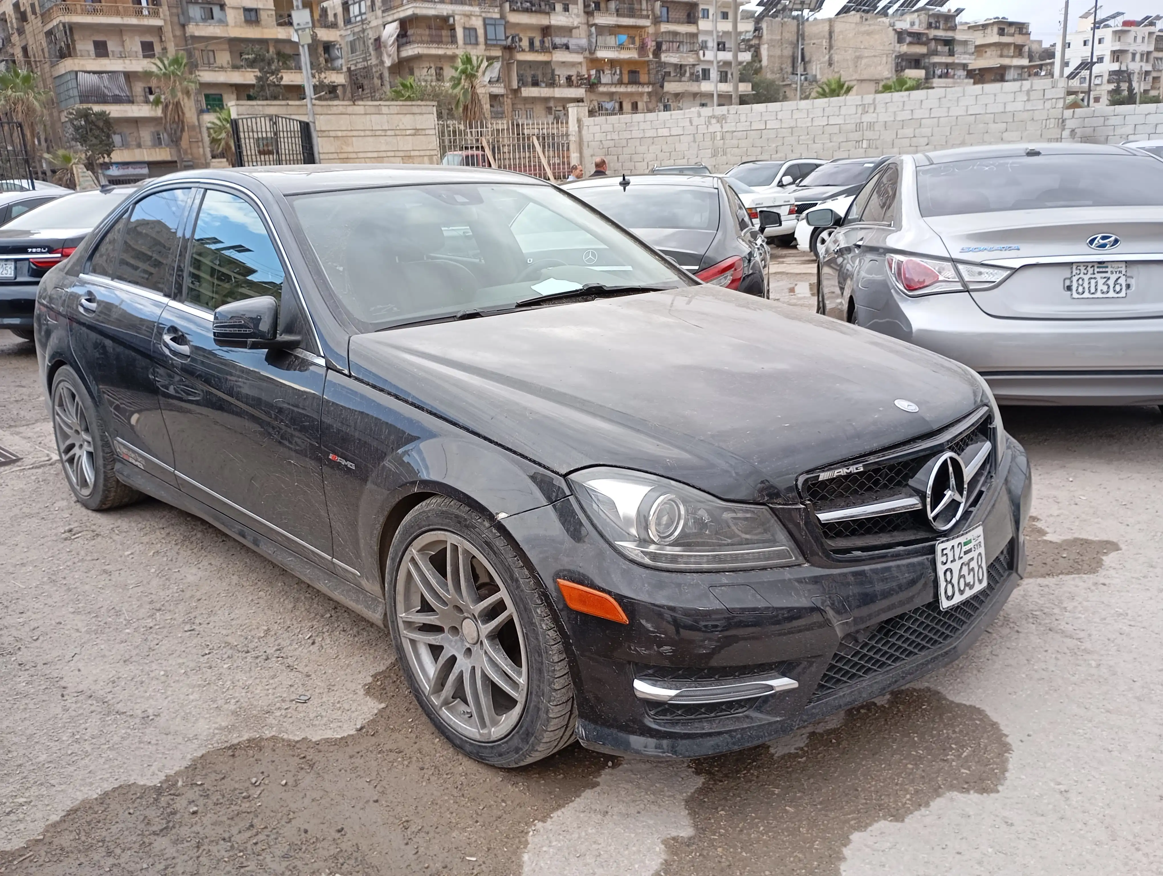 kilometrage car sale mercedes benz c class 200 sedan used 2013 aleppo nq image
