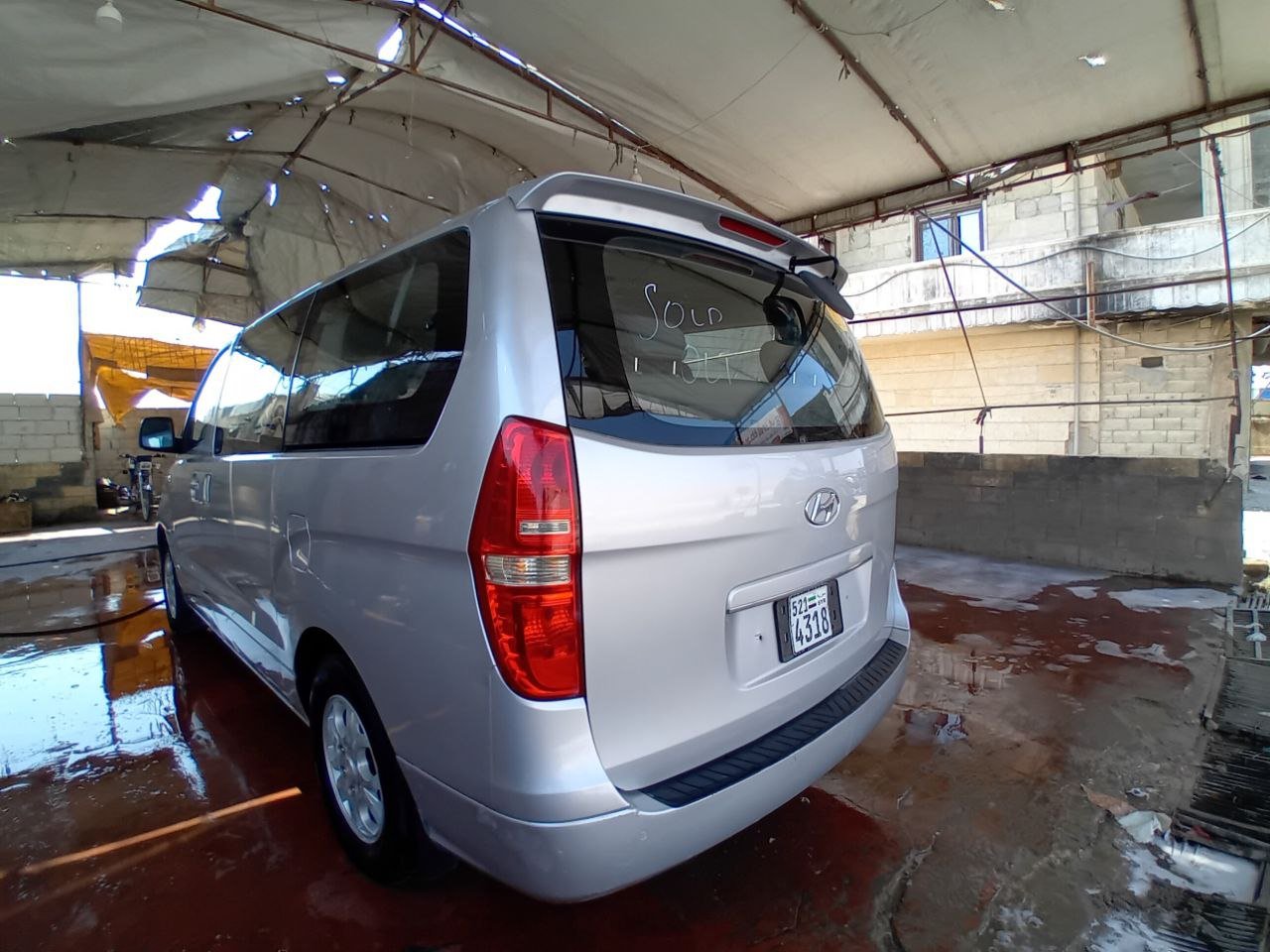 kilometrage car sale hyundai h1 standard van used 2008 aleppo up image