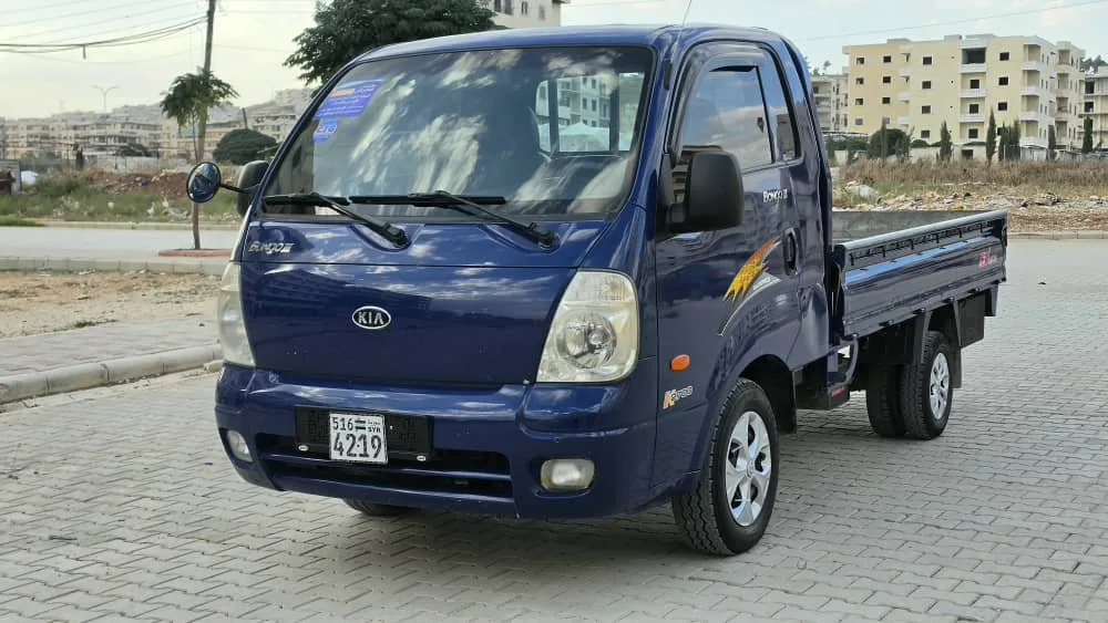 kilometrage car sale kia bongo standard cargo truck used 2005 aleppo fz card image
