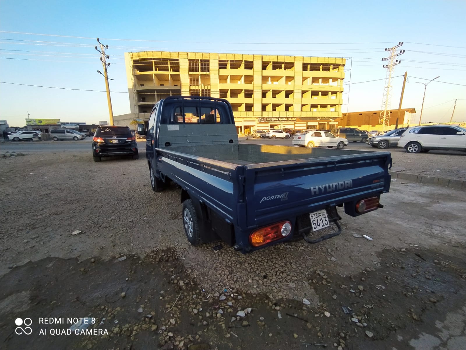 kilometrage car sale hyundai porter ii 2 crdi cargo truck used 2011 aleppo pz image