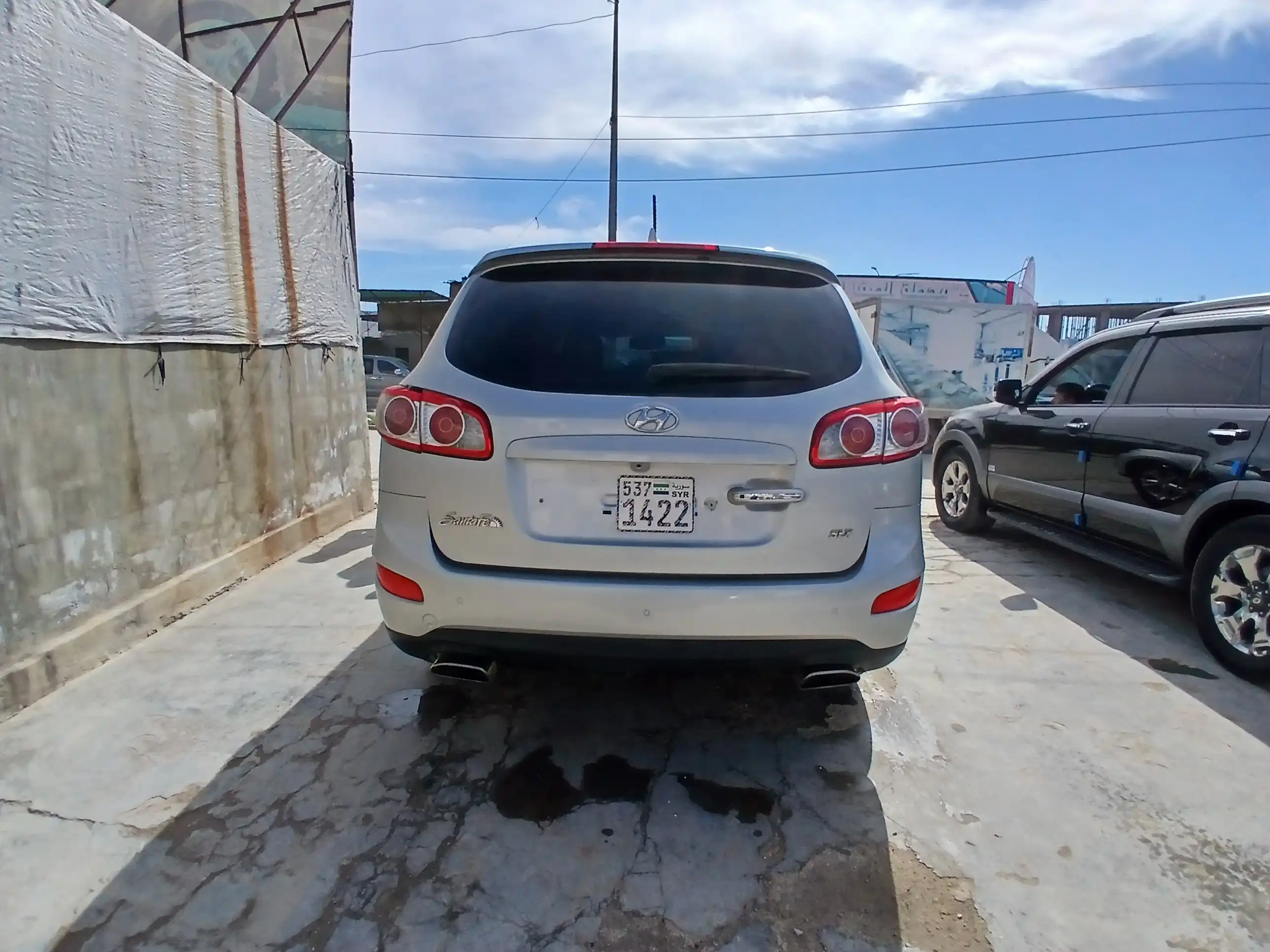 kilometrage car sale hyundai santa fe slx suv used 2010 aleppo gg image