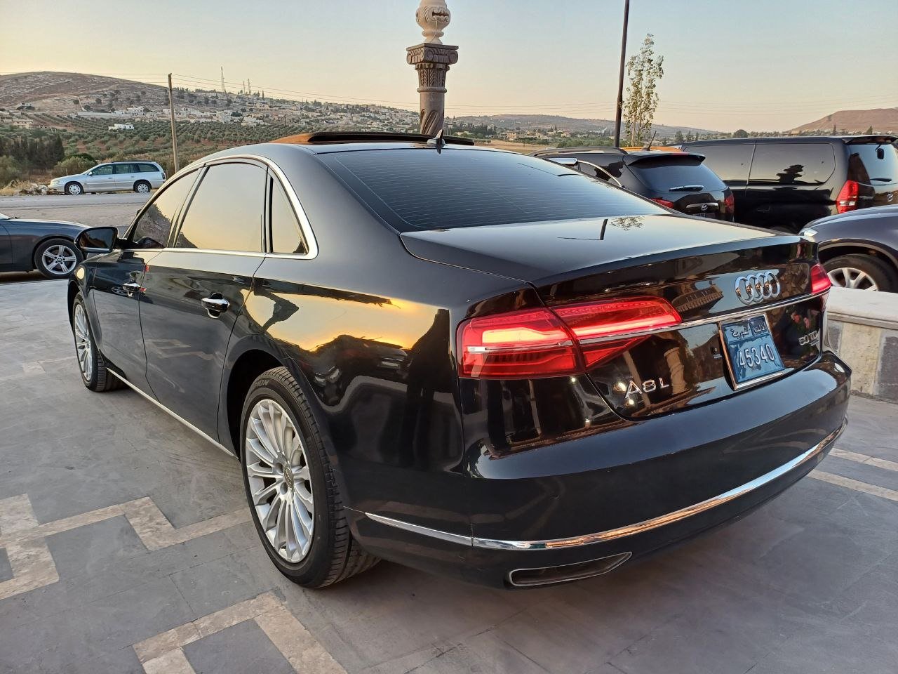 kilometrage car sale audi a8 l 50 tdi sedan used 2015 aleppo tm image