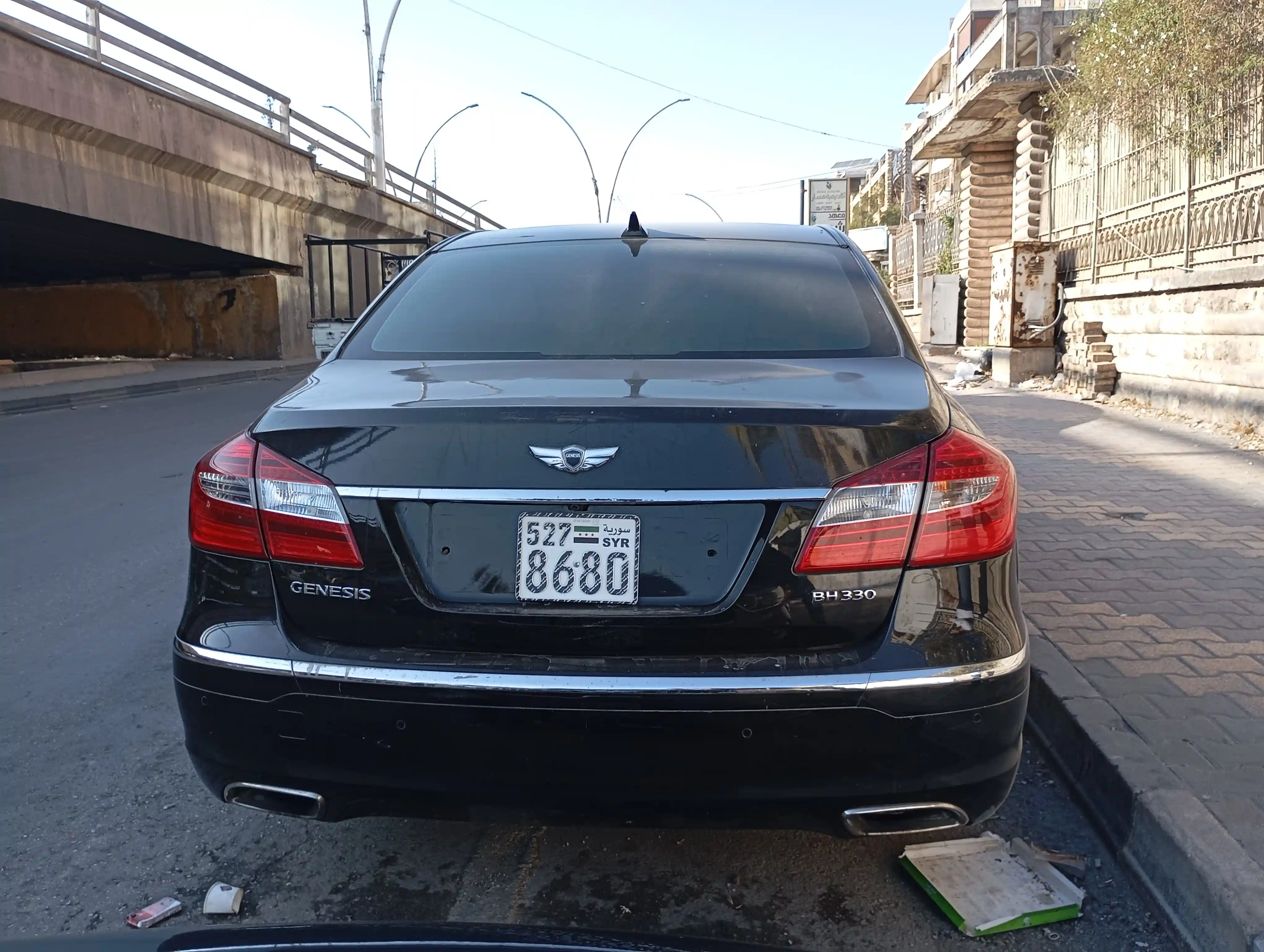 kilometrage car sale genesis bh 330 sedan used 2012 aleppo bb image