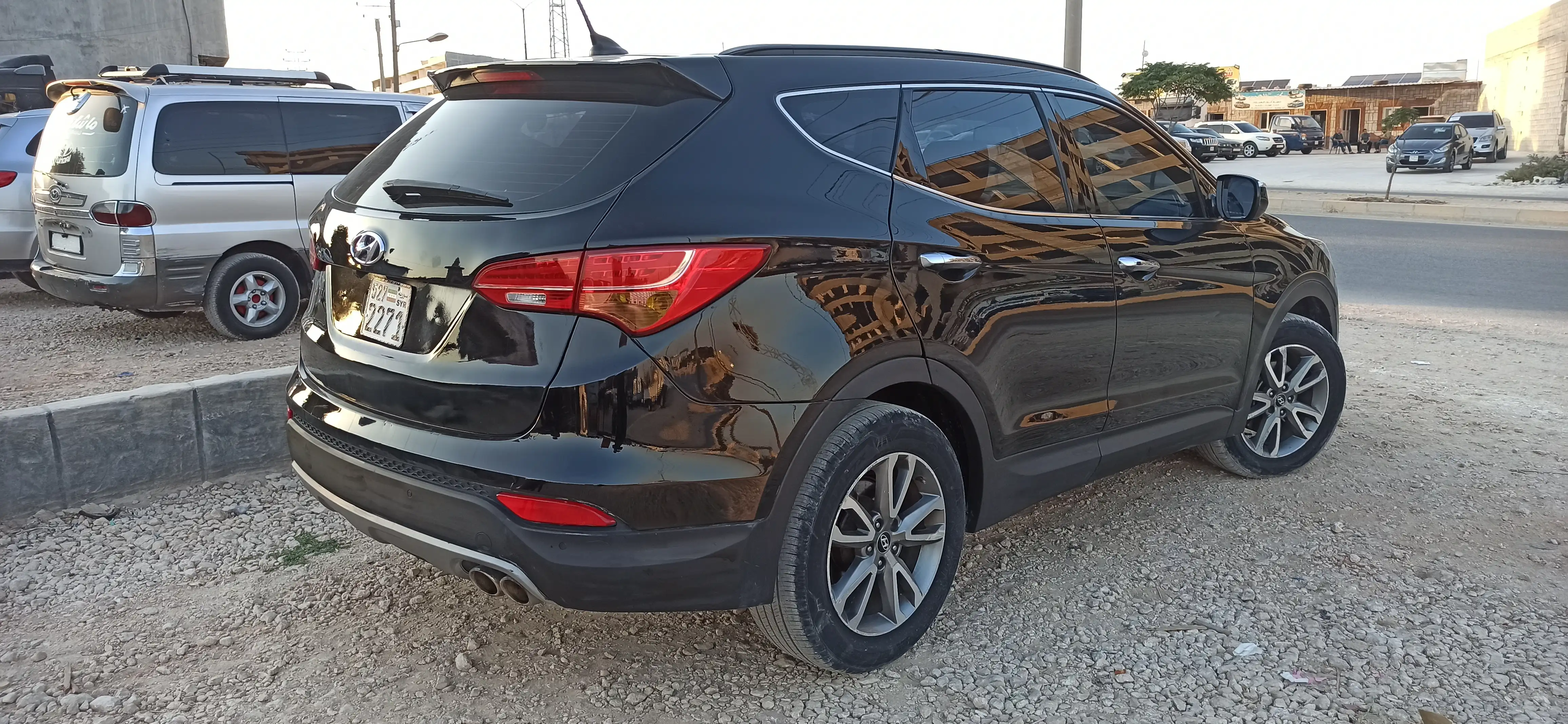 kilometrage car sale hyundai santa fe evgt suv used 2013 aleppo za image