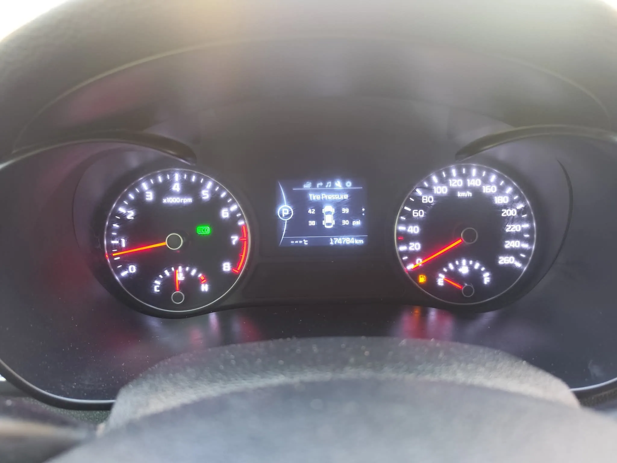 kilometrage car sale kia k5 standard sedan used 2018 aleppo pc image