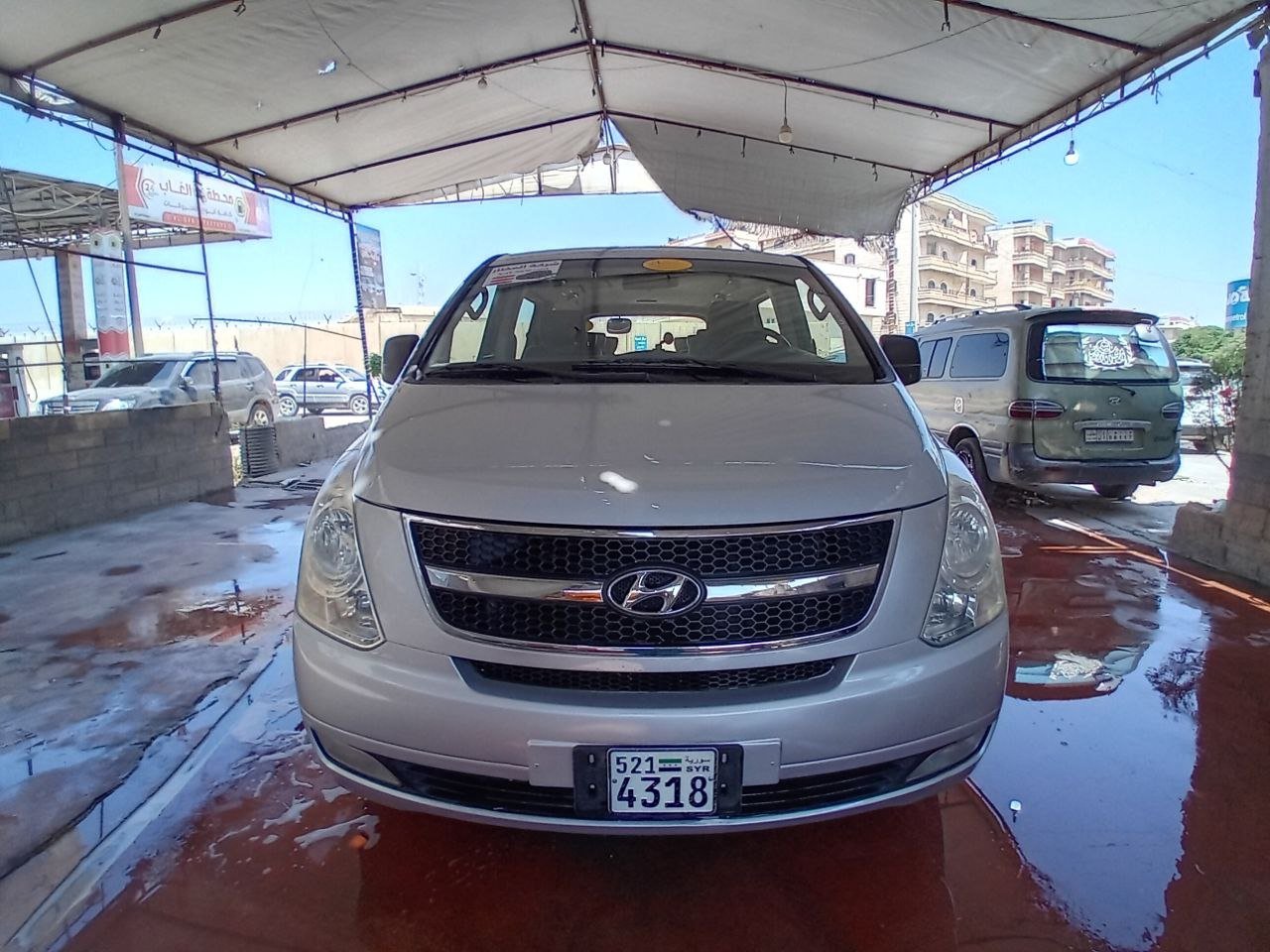 kilometrage car sale hyundai h1 standard van used 2008 aleppo up image