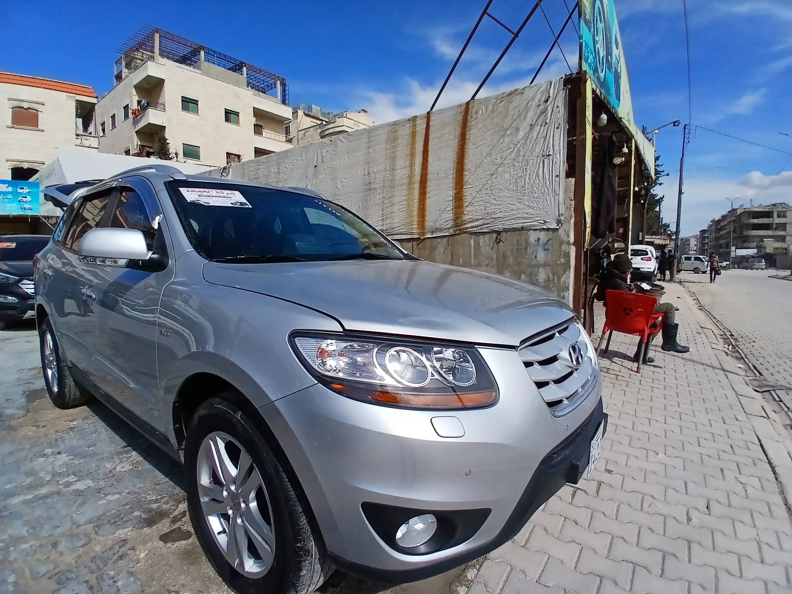kilometrage car sale hyundai santa fe slx suv used 2010 aleppo gg image