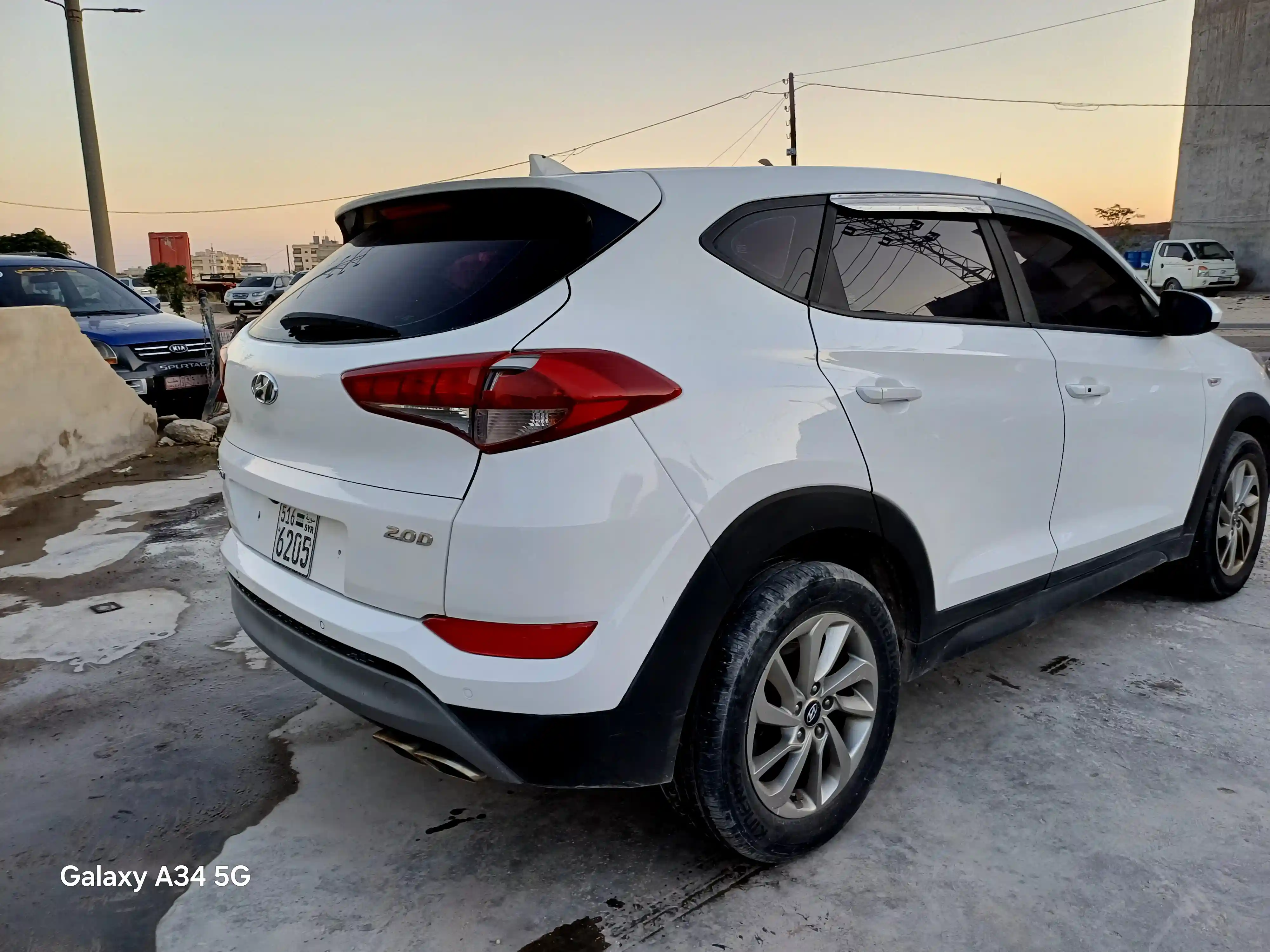 kilometrage car sale hyundai tucson 20 d suv used 2018 aleppo vi image