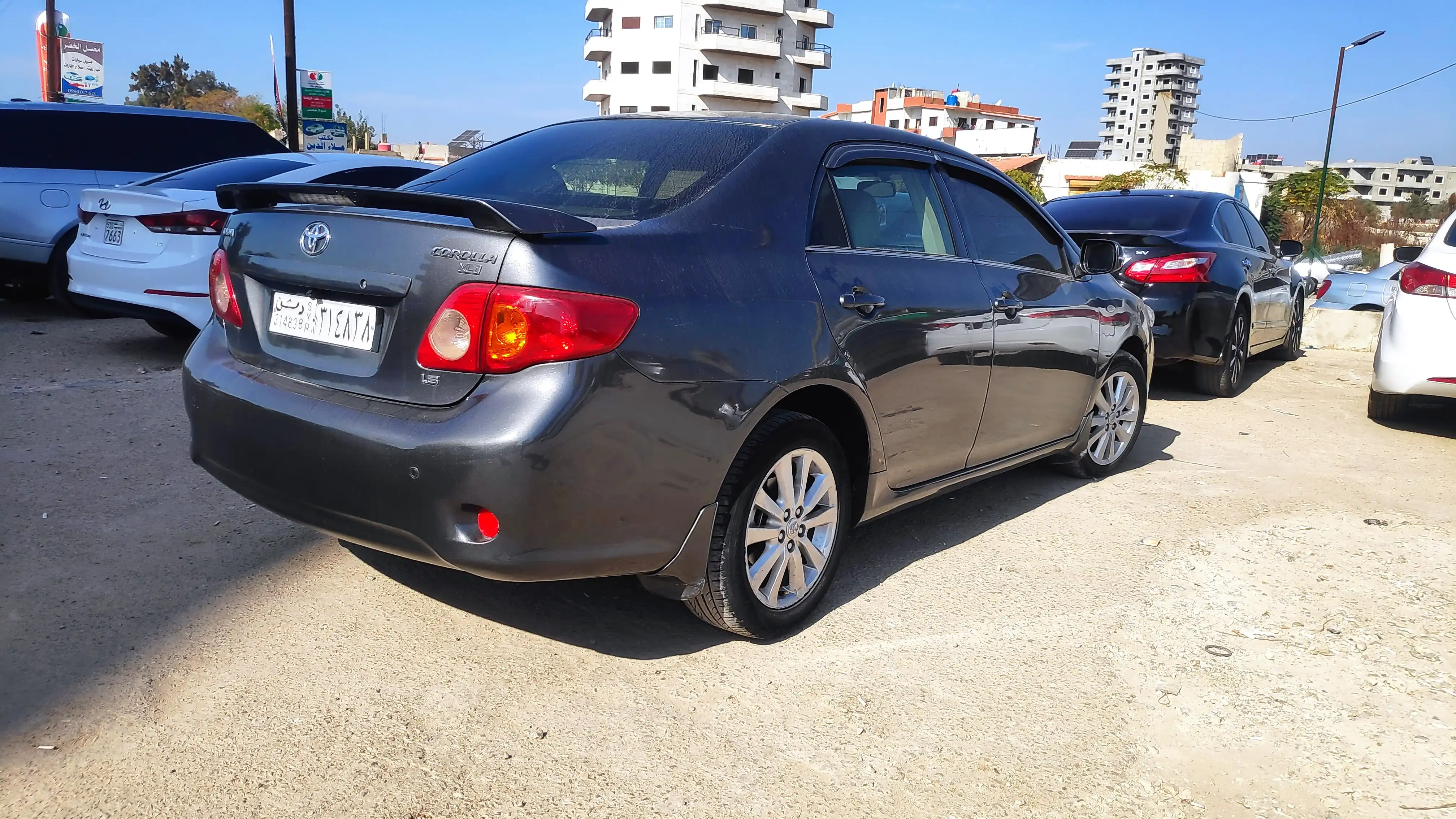kilometrage car sale toyota corolla xli sedan used 2009 tartus qy image