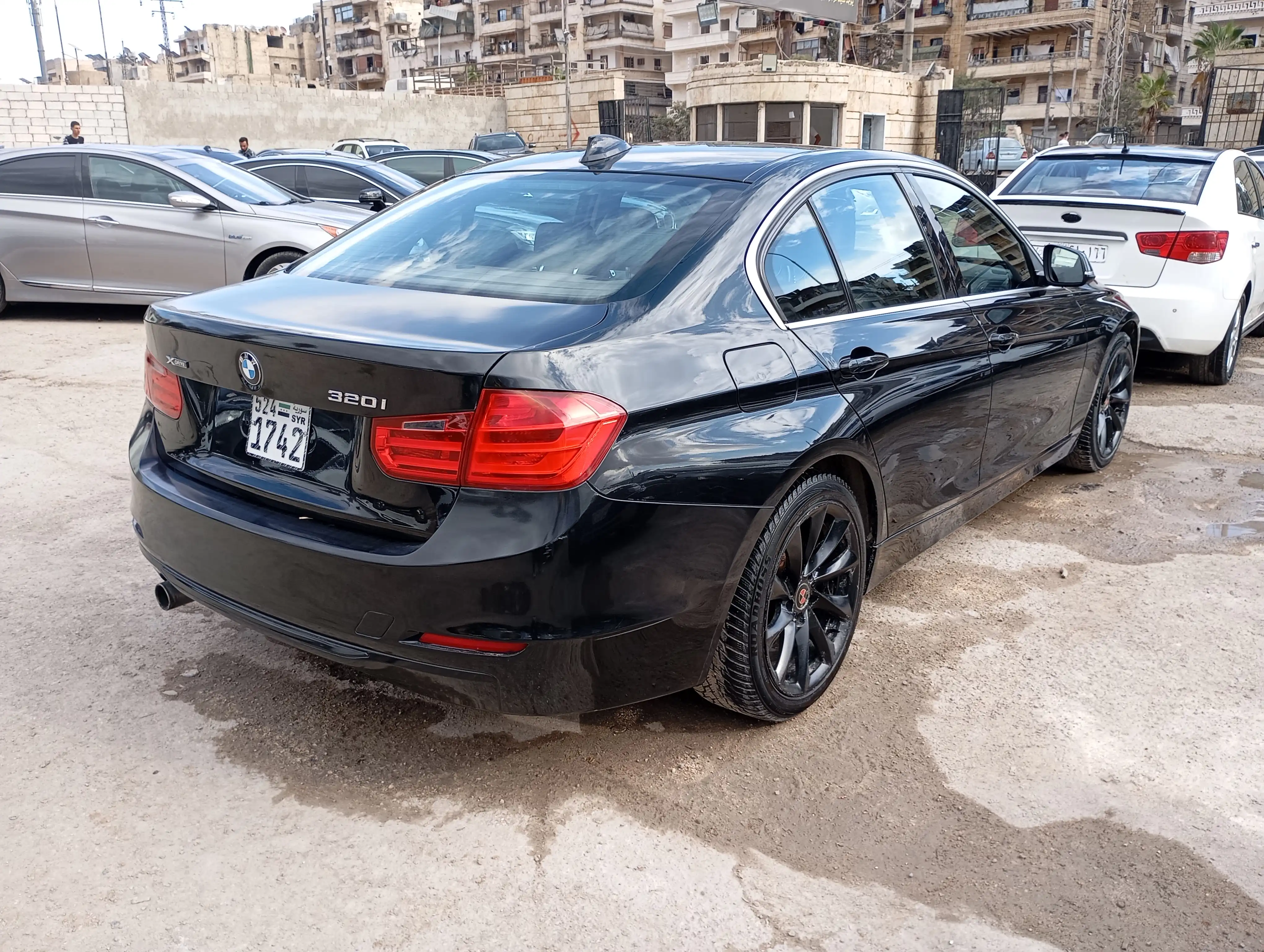 kilometrage car sale bmw 3 series 320 sedan used 2014 aleppo ek image