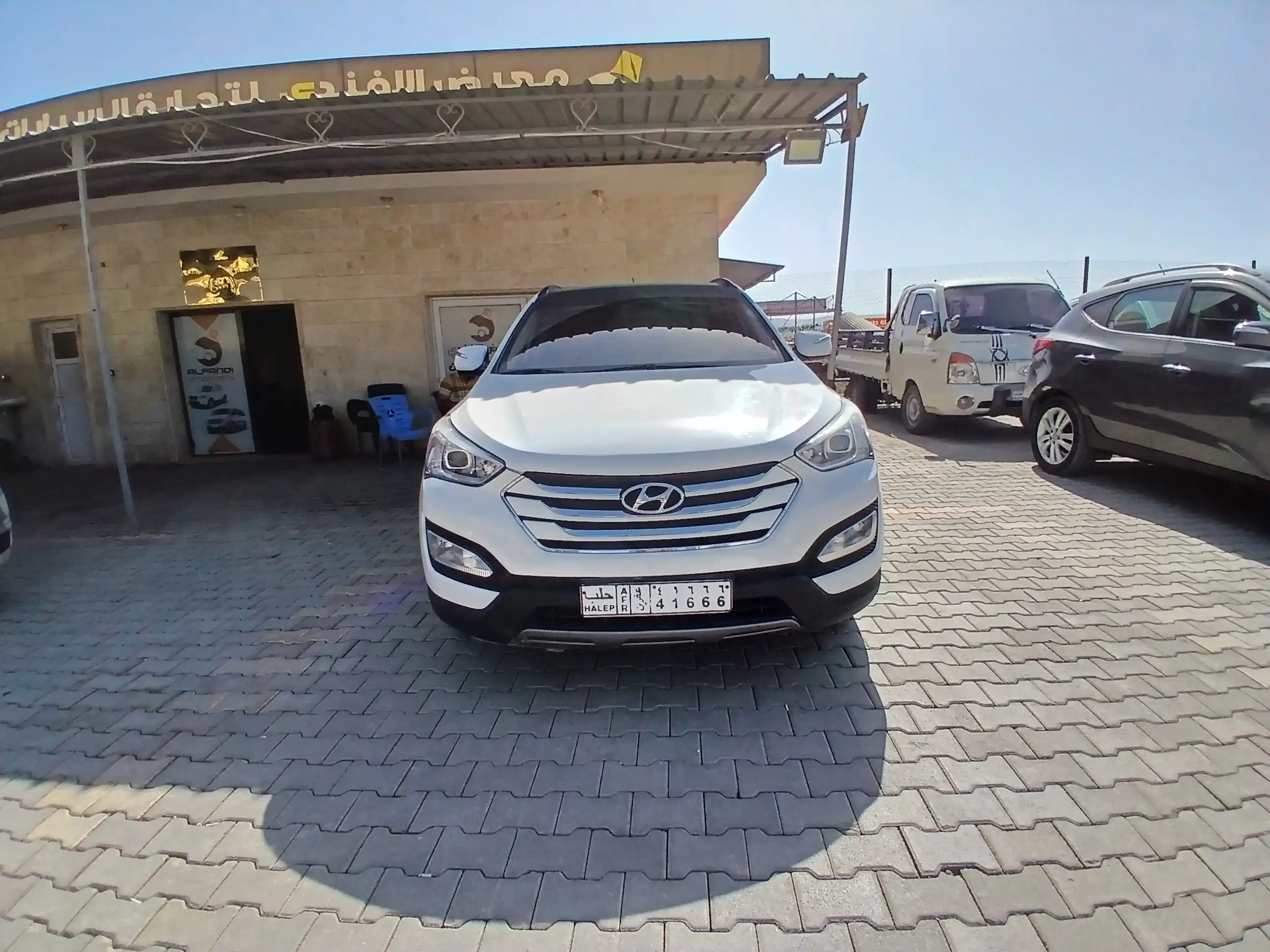 kilometrage car sale hyundai santa fe evgt suv used 2013 aleppo fe image