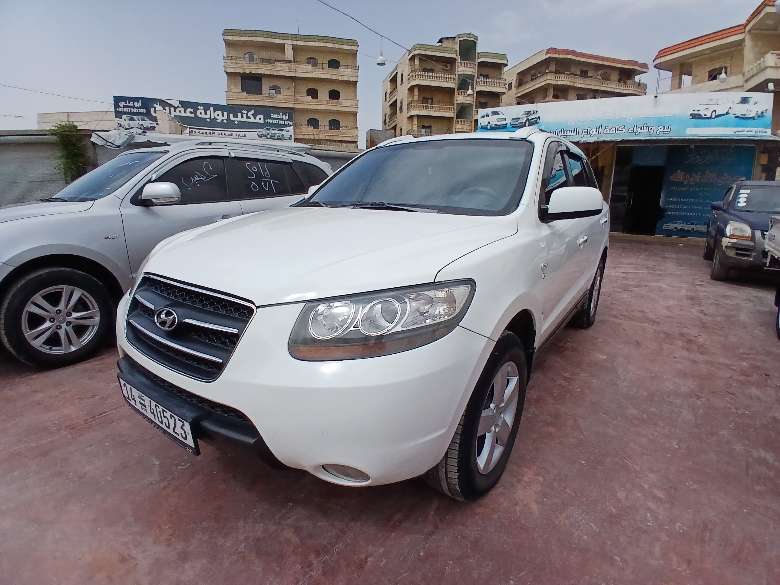 kilometrage car sale hyundai santa fe mlx suv used 2007 aleppo sh image