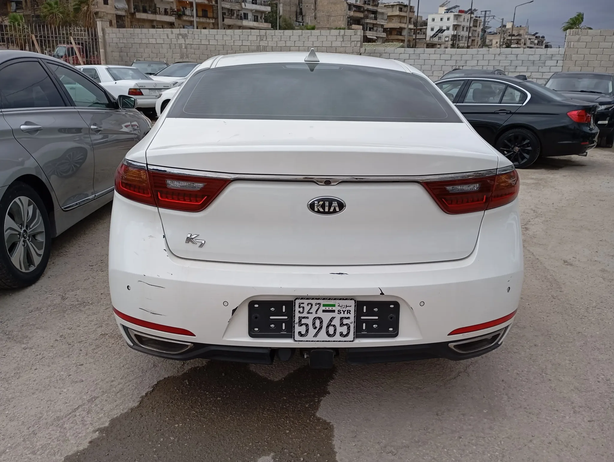 kilometrage car sale kia k7 standard sedan used 2017 aleppo xg image