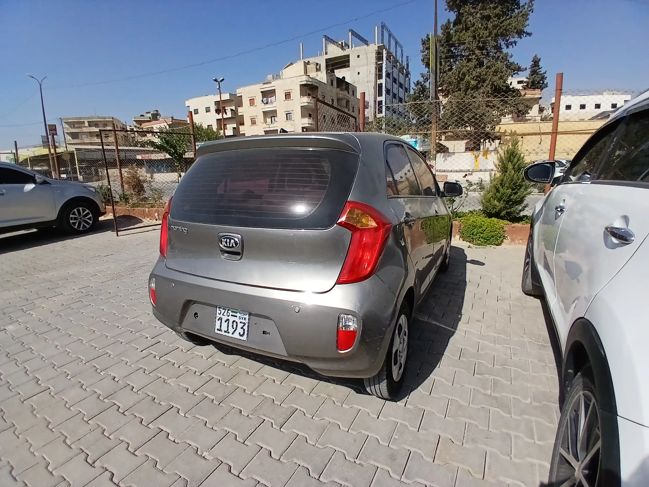 kilometrage car sale kia morning standard hatchback used 2014 aleppo el image