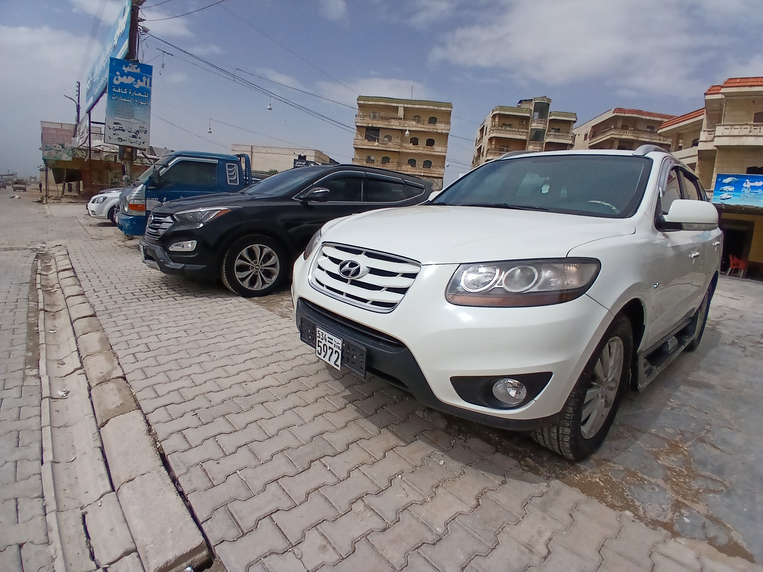 kilometrage car sale hyundai santa fe mlx suv used 2011 aleppo ba image