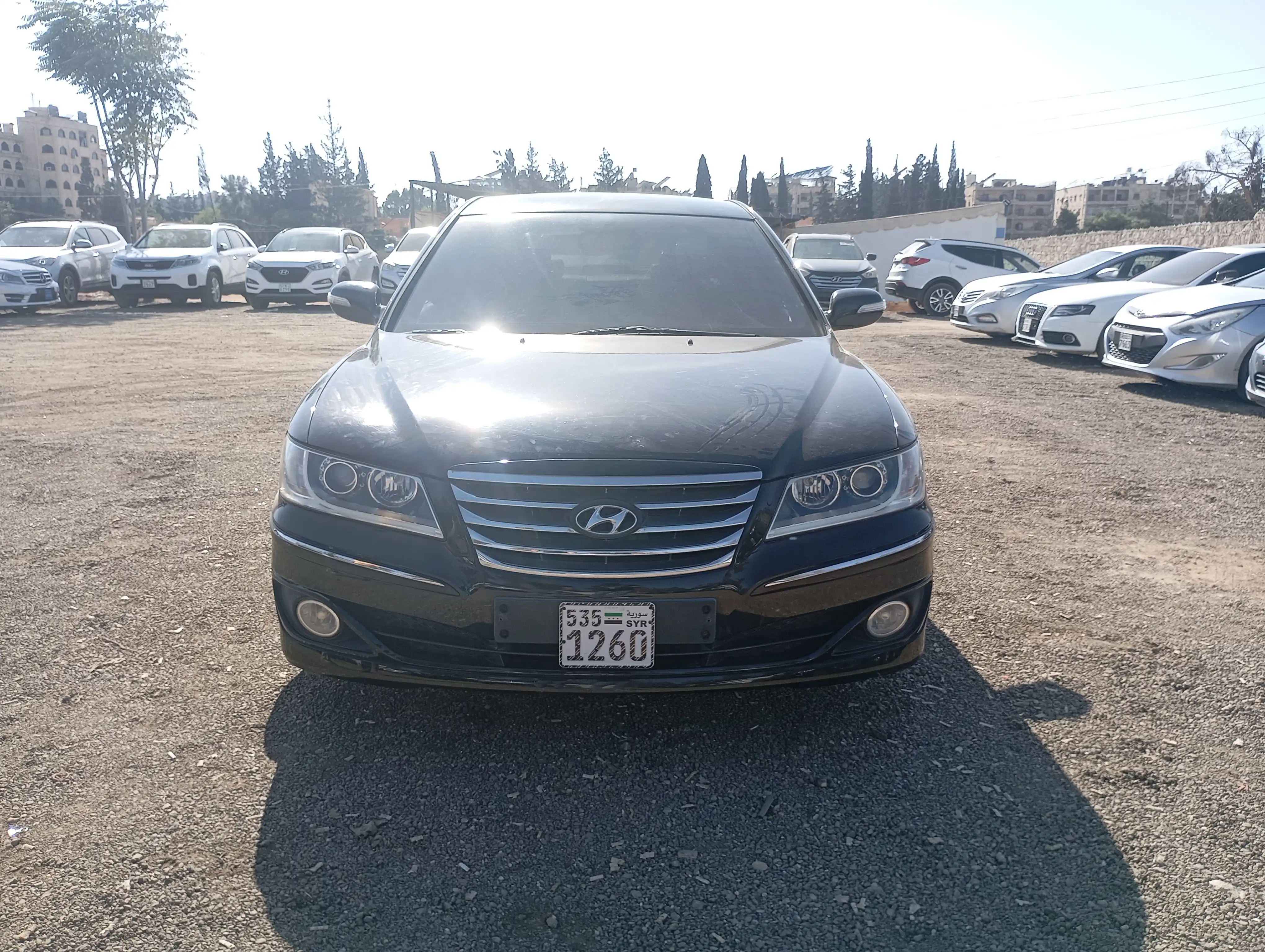 kilometrage car sale hyundai grandeur hg 220 sedan used 2011 aleppo kq image