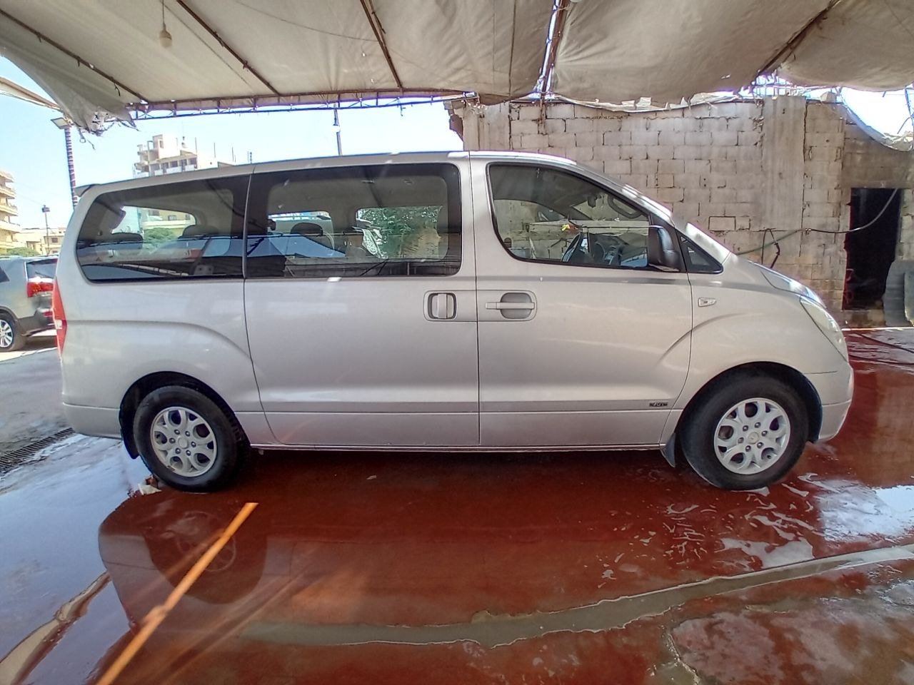 kilometrage car sale hyundai h1 standard van used 2008 aleppo up image