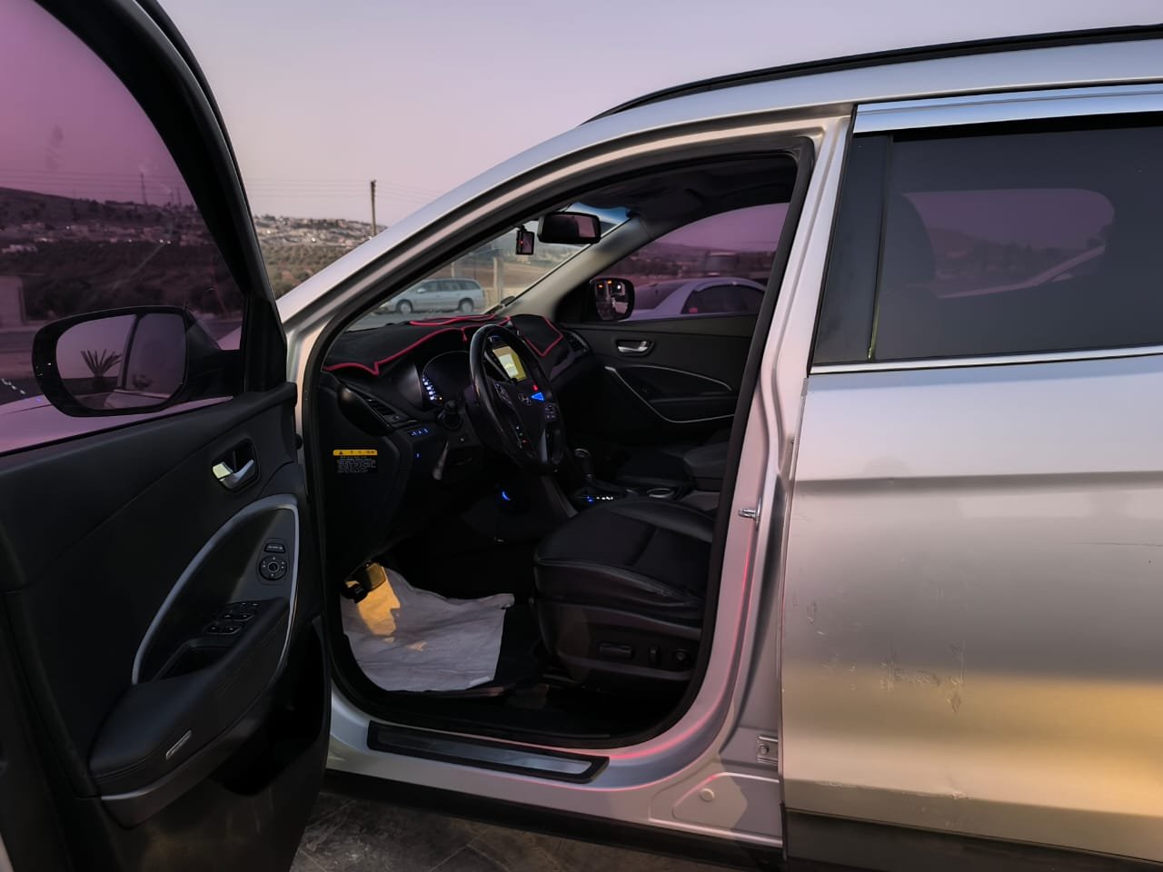 kilometrage car sale hyundai santa fe evgt suv new 2013 aleppo bu image