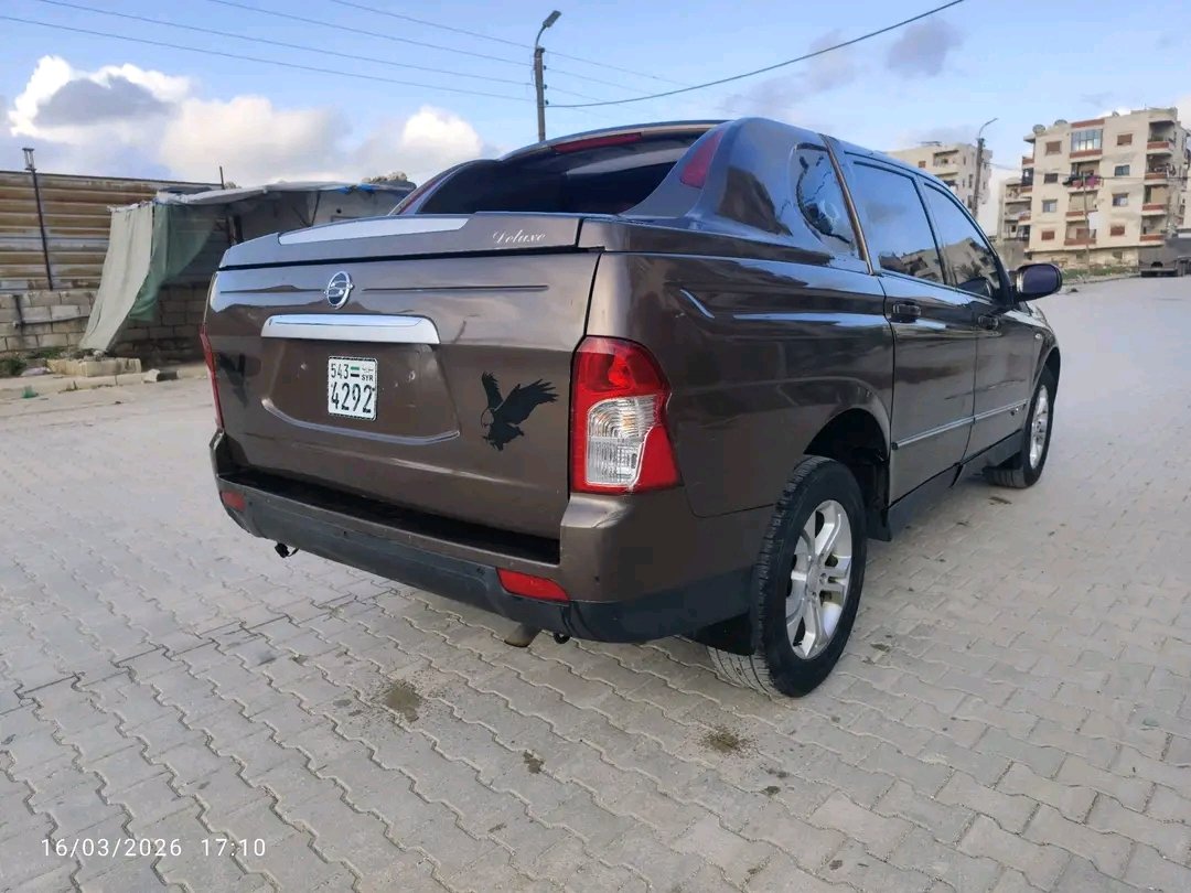 kilometrage car sale ssangyong kgm actyon limited pickup used 2014 aleppo fj image