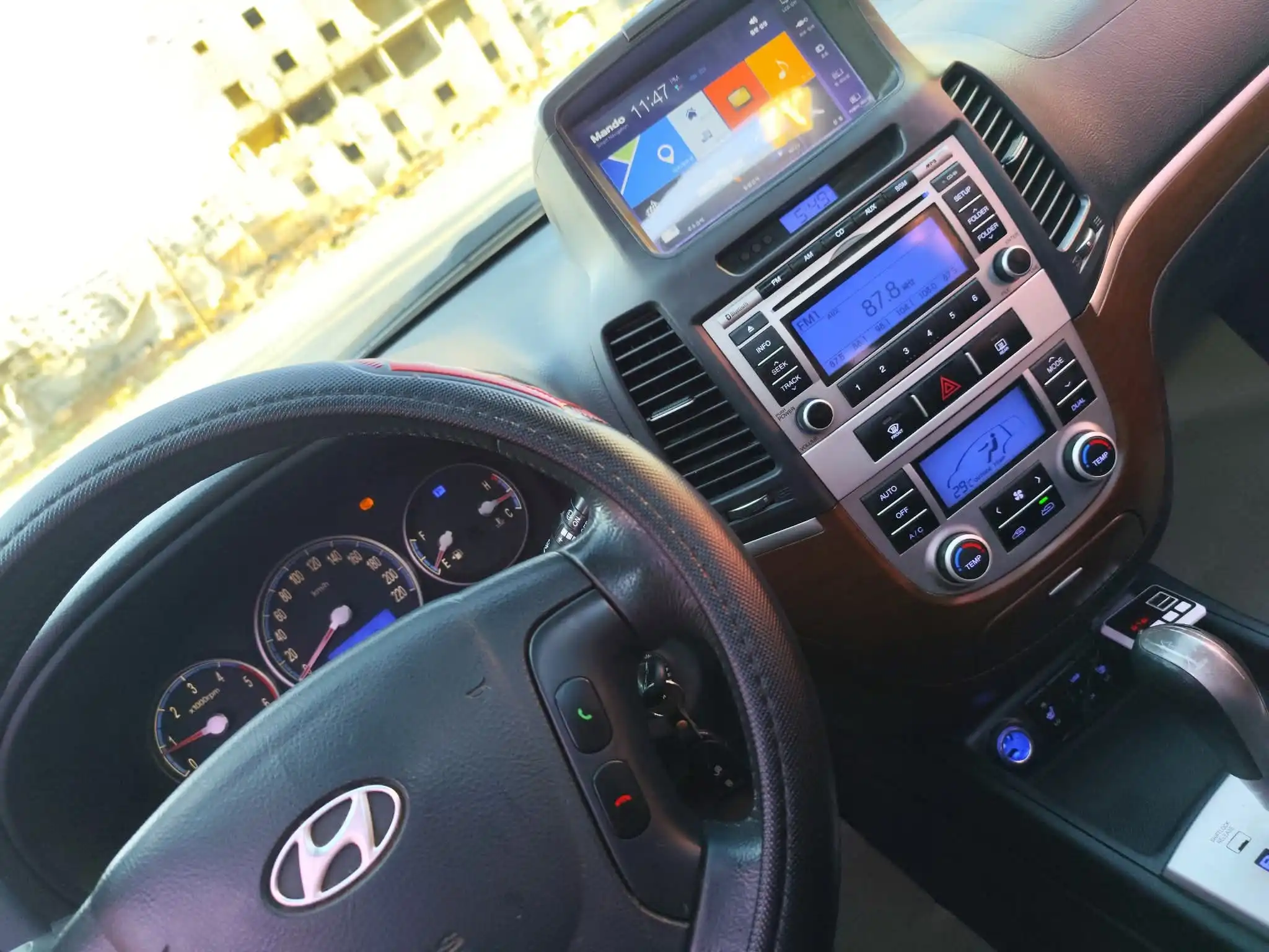 kilometrage car sale hyundai santa fe mlx suv used 2008 aleppo vr image