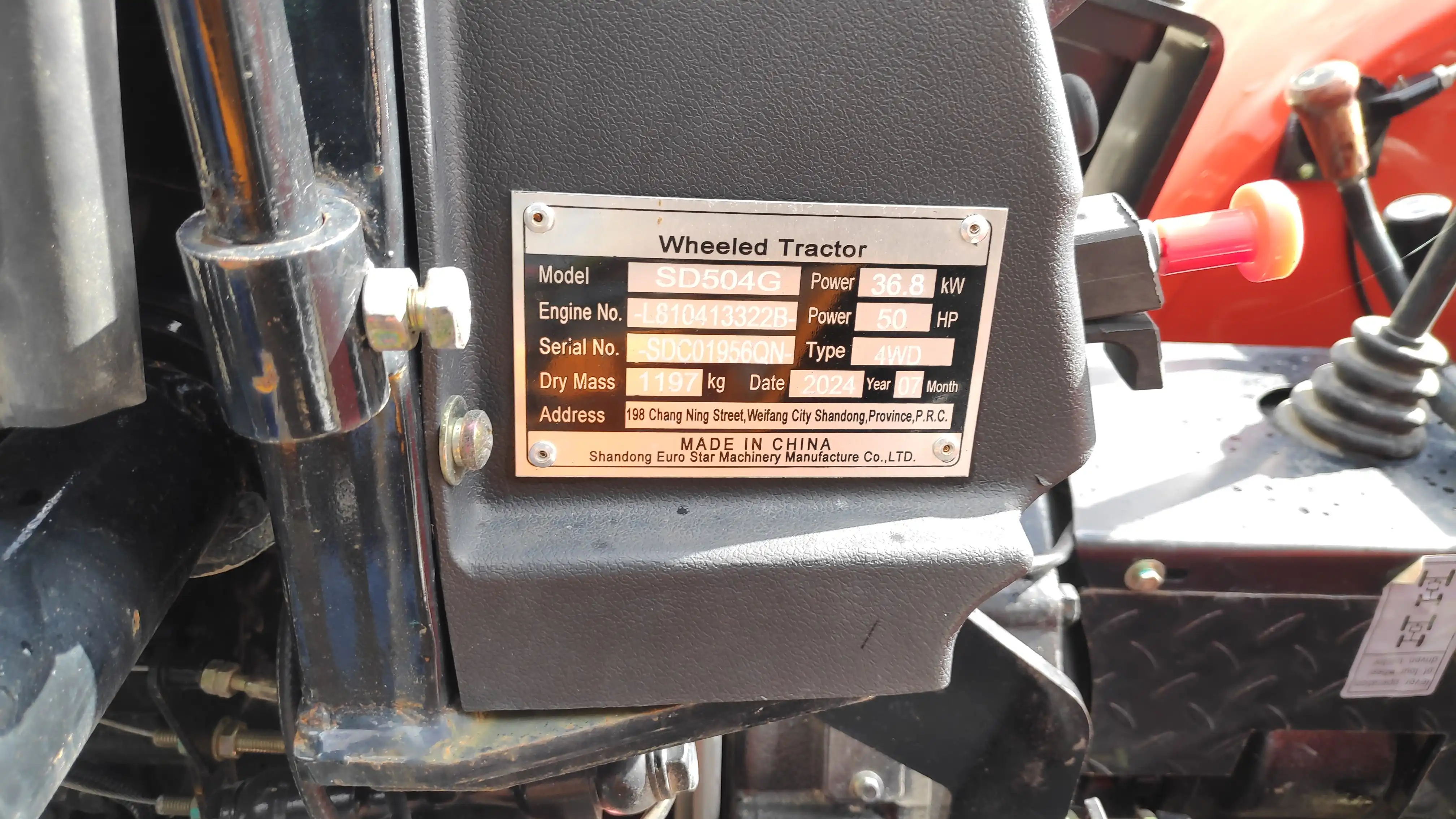 kilometrage truck landllring 50 hp standard tractors new 2024 tartus om image