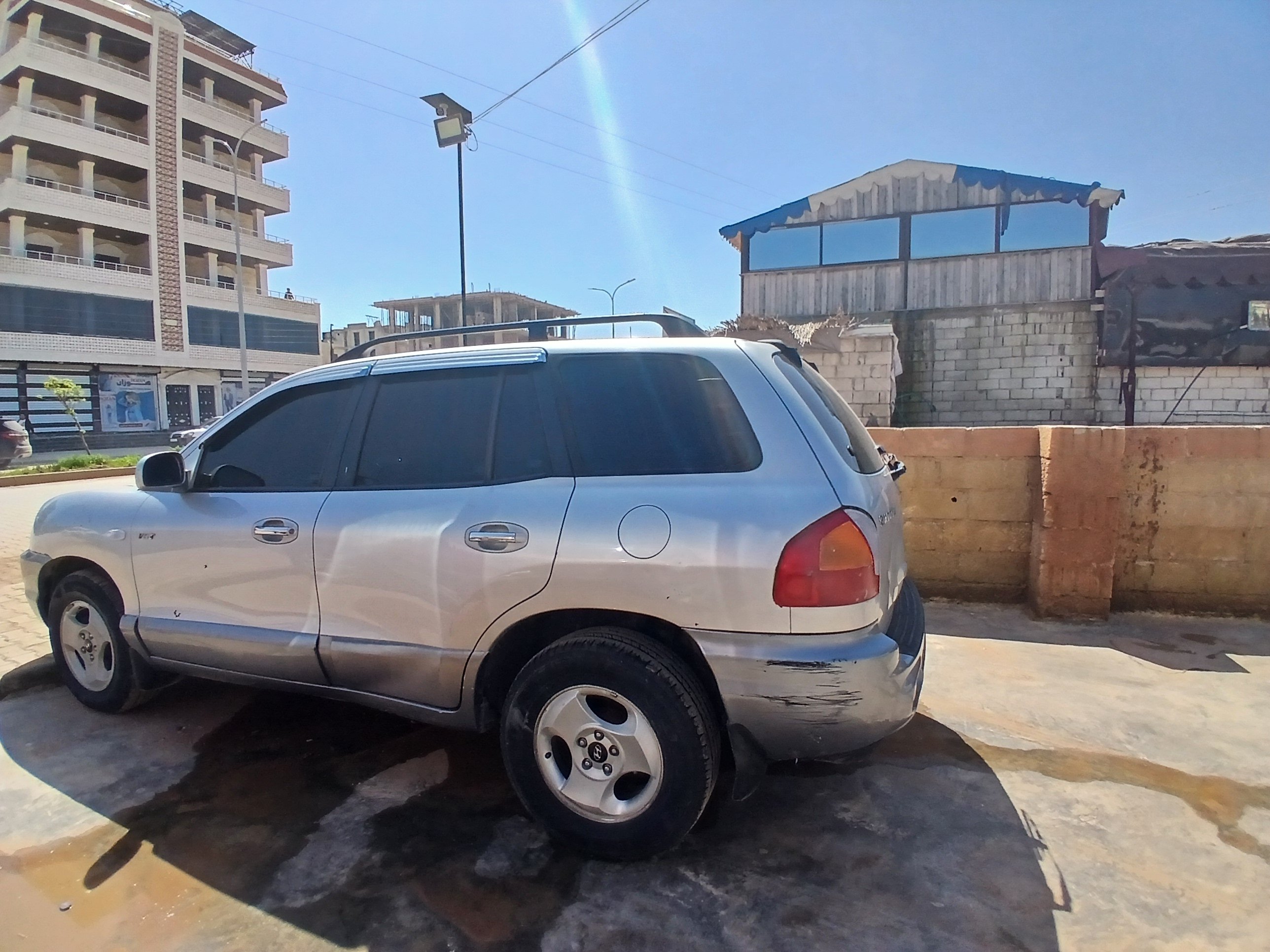 kilometrage car sale hyundai santa fe gold suv used 2005 aleppo bs image