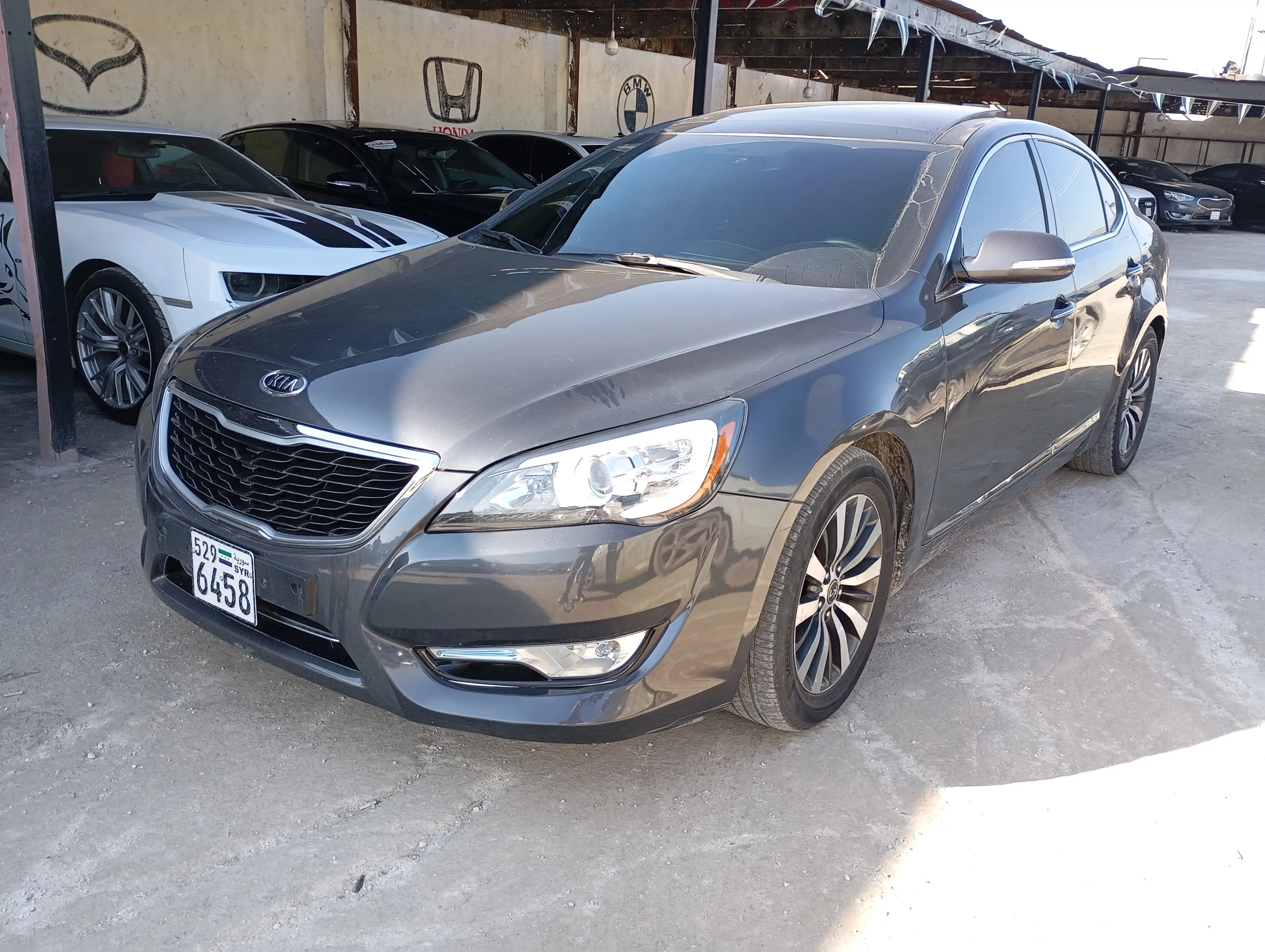 kilometrage car sale kia k7 standard sedan used 2012 aleppo qu card image