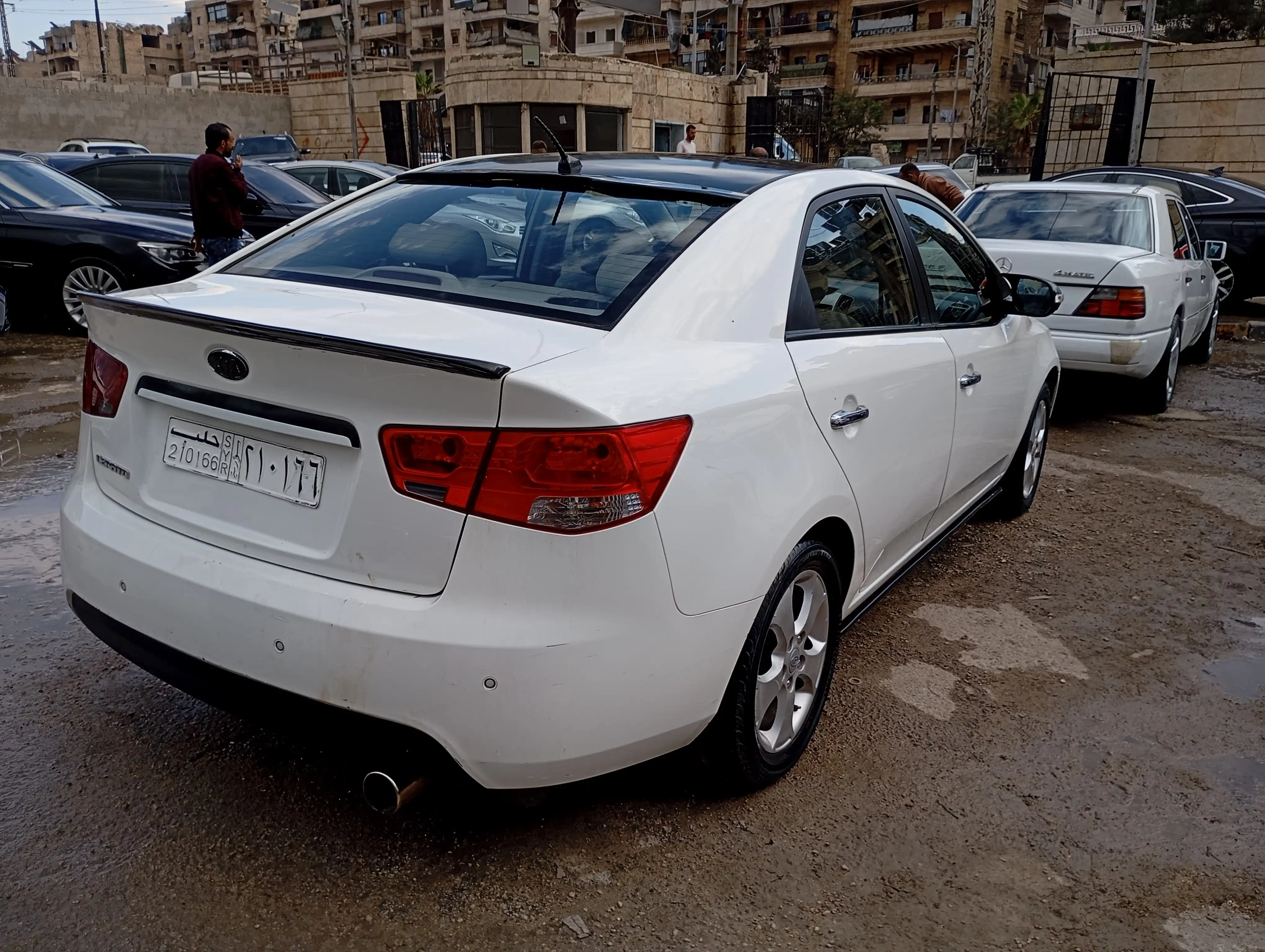 kilometrage car sale kia cerato standard sedan used 2007 aleppo kg image