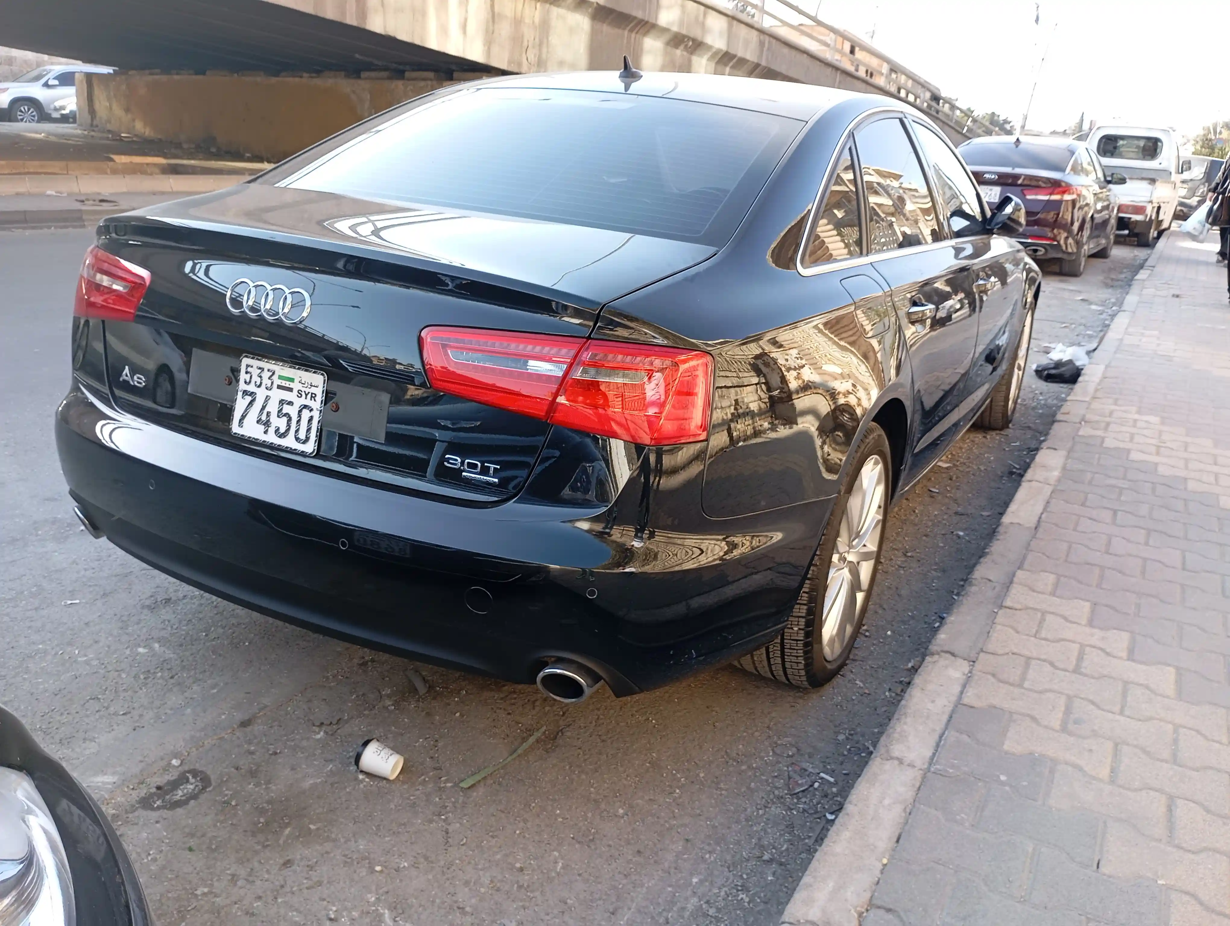 kilometrage car sale audi sedan used 2012 aleppo ai image