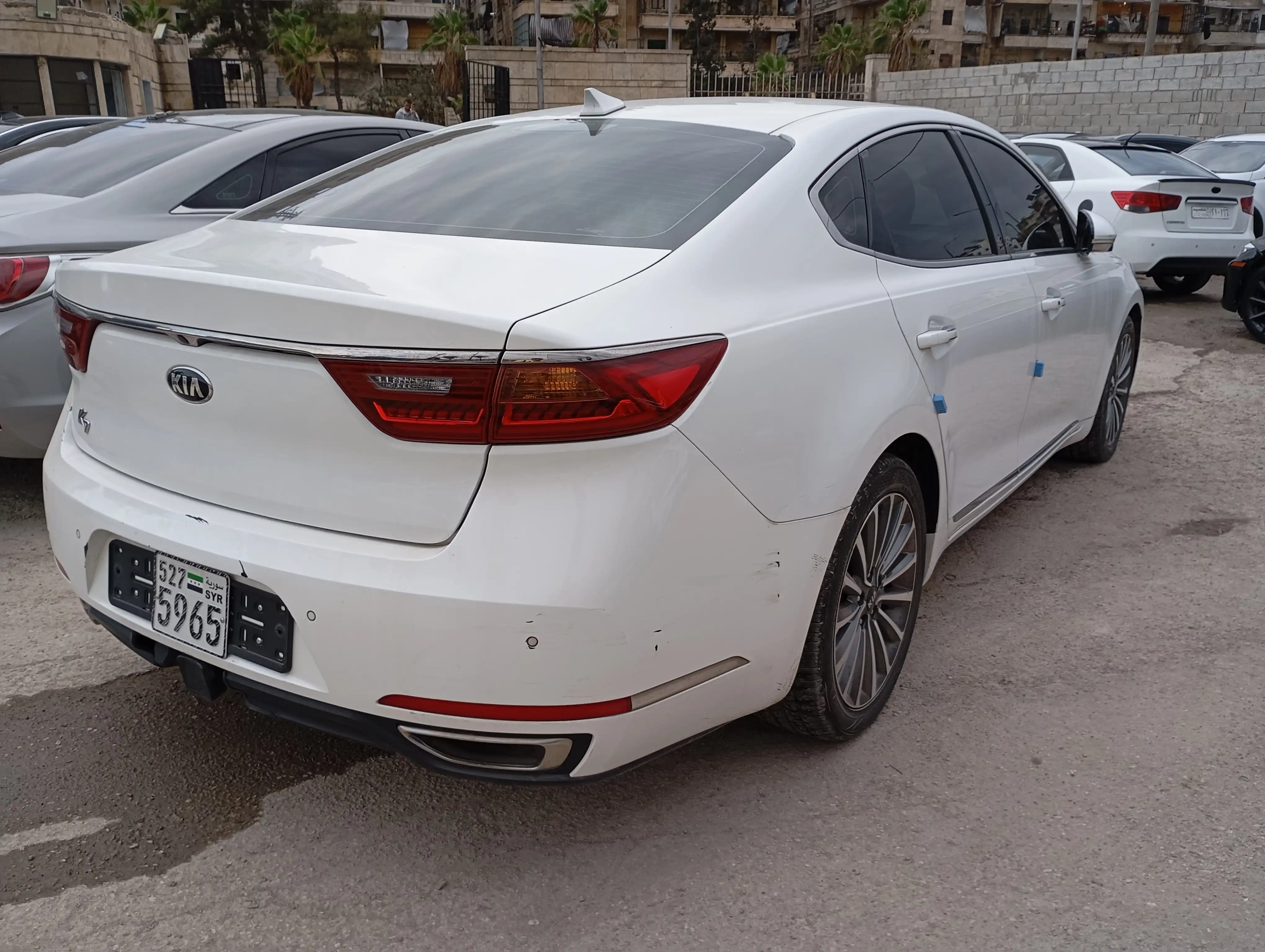 kilometrage car sale kia k7 standard sedan used 2017 aleppo xg image