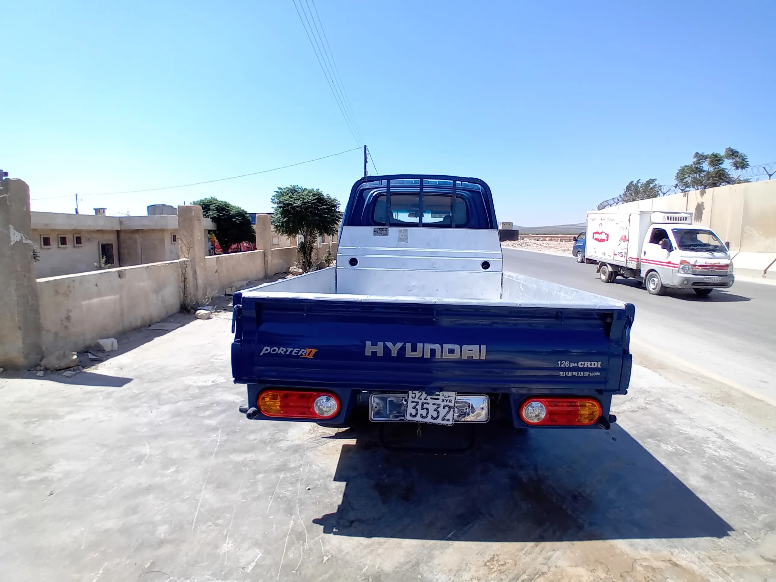 kilometrage car sale hyundai porter 2 crdi cargo truck used 2008 aleppo me image