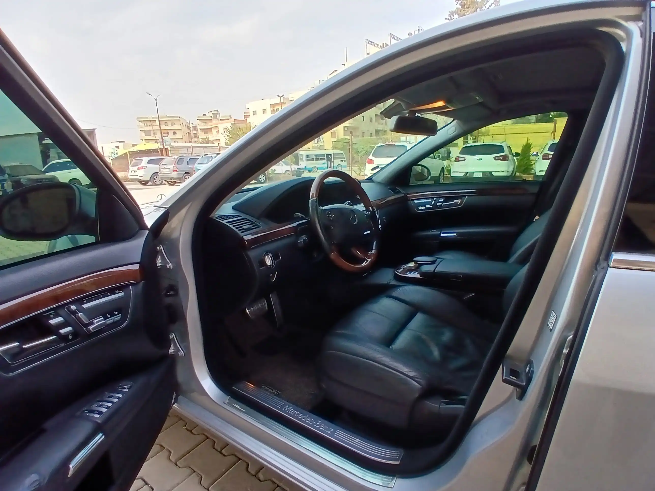 kilometrage car sale mercedes s class s 500 sedan used 2008 aleppo ld image