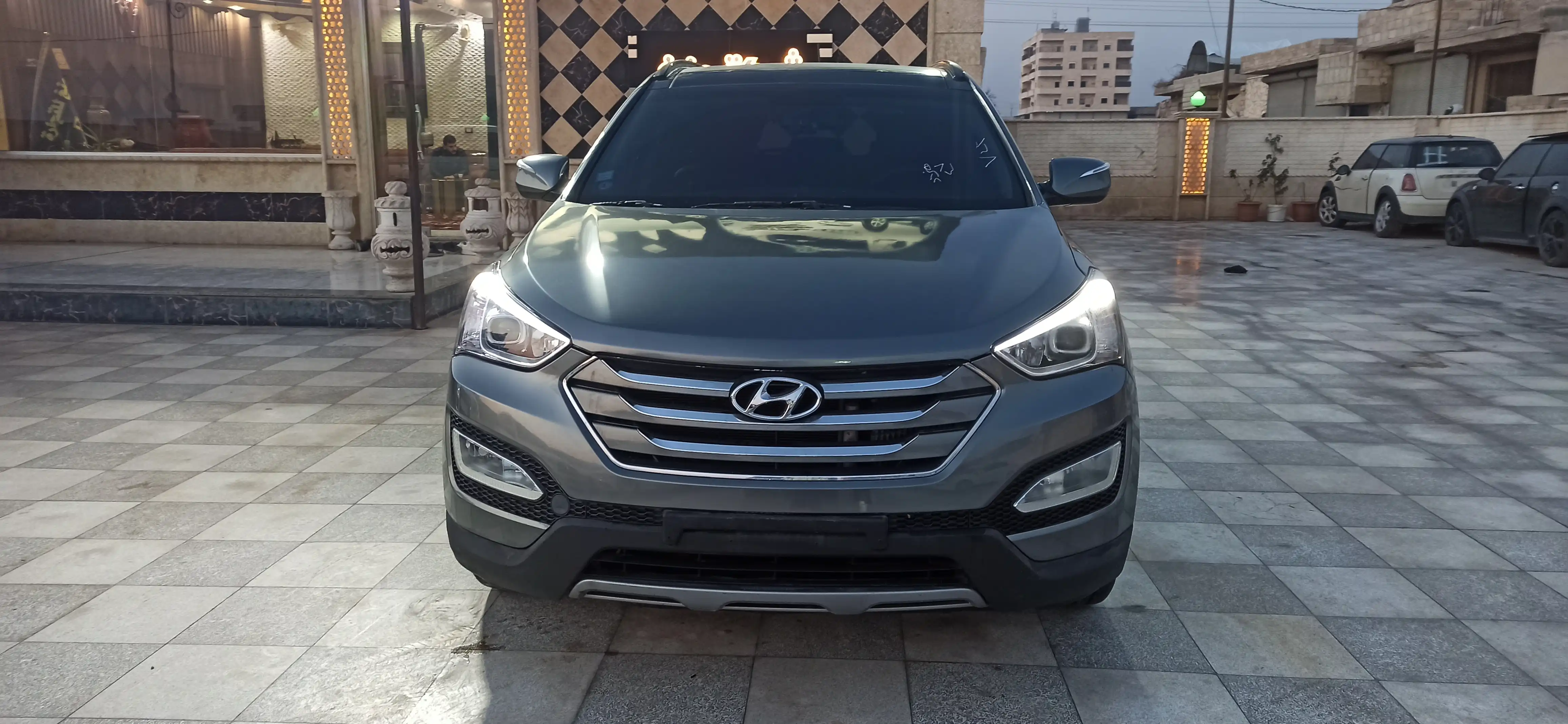 kilometrage car sale hyundai santa fe evgt suv used 2013 aleppo mr image