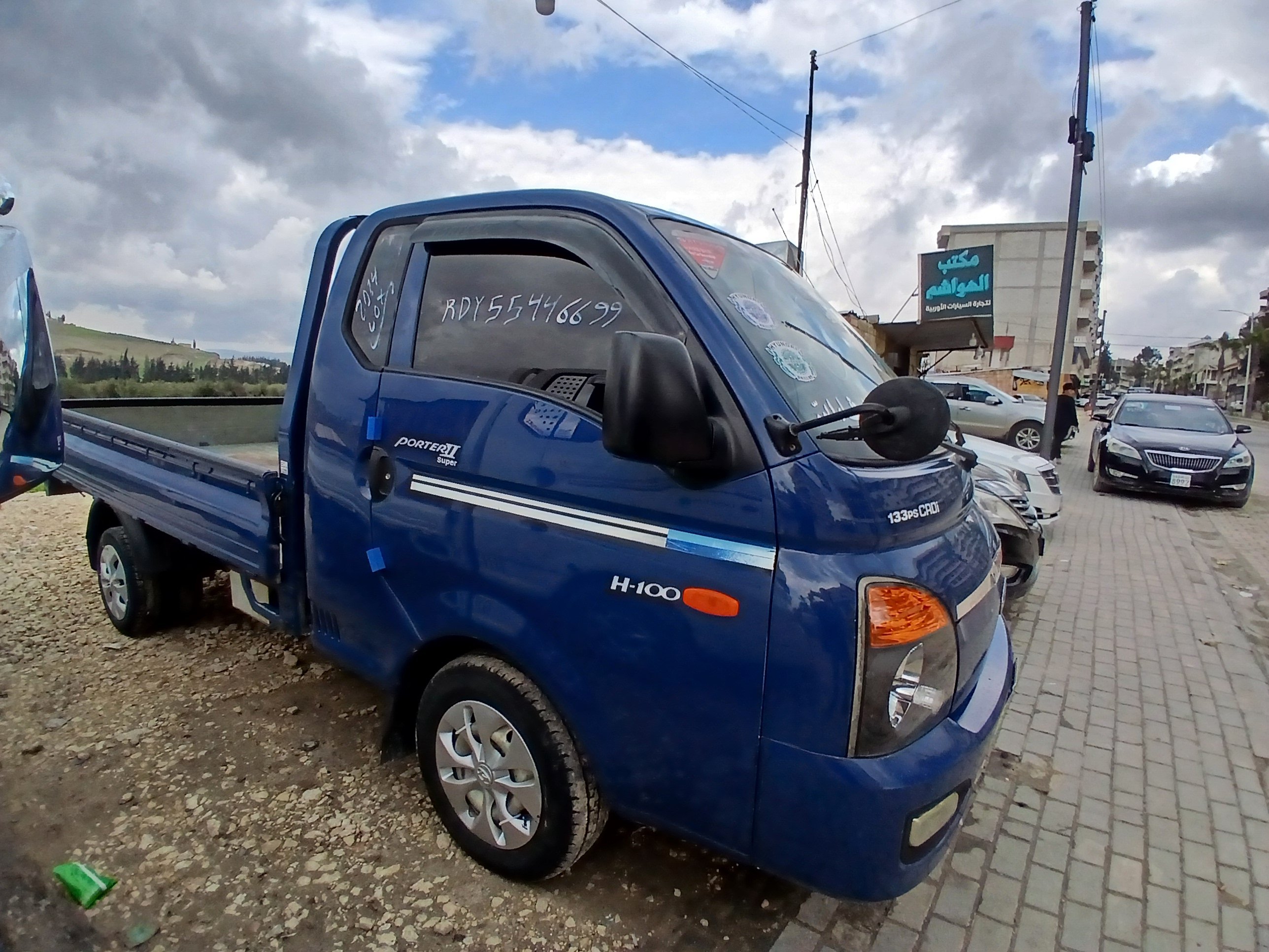 kilometrage car sale hyundai porter ii 2 crdi cargo truck used 2014 aleppo wl image