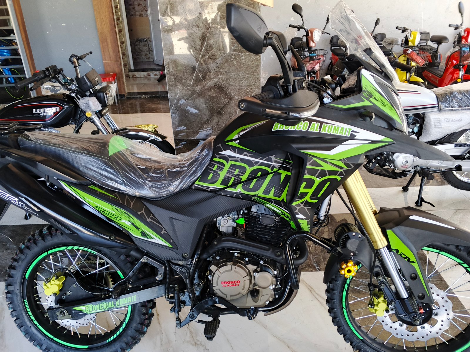 kilometrage motorbike bronco al kumait adventure adventure used 2026 aleppo en image
