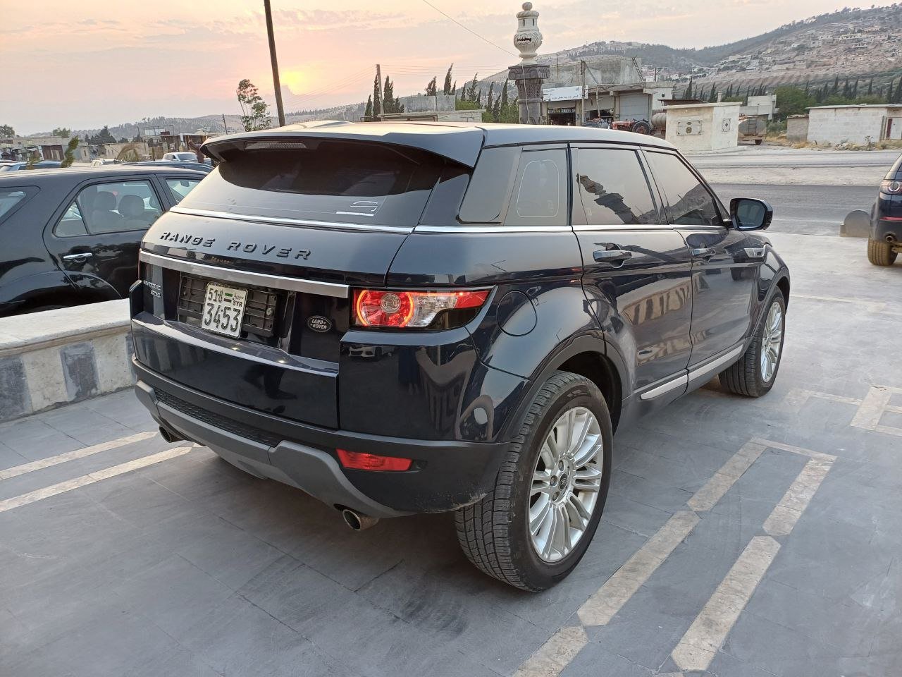 kilometrage car sale land rover range rover evoque sd4 suv used 2014 aleppo kj image