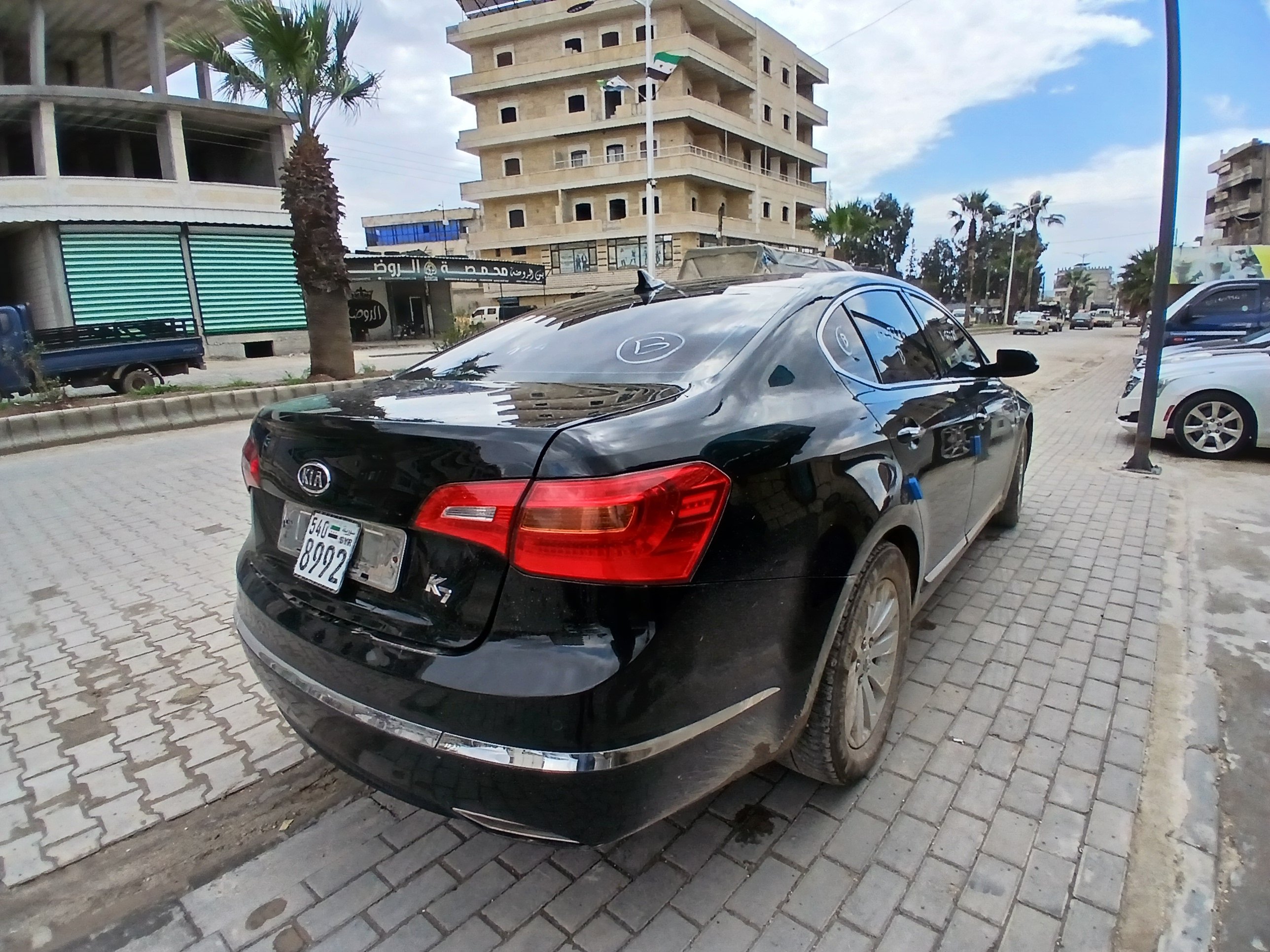 kilometrage car sale kia k7 standard sedan used 2010 aleppo iv image