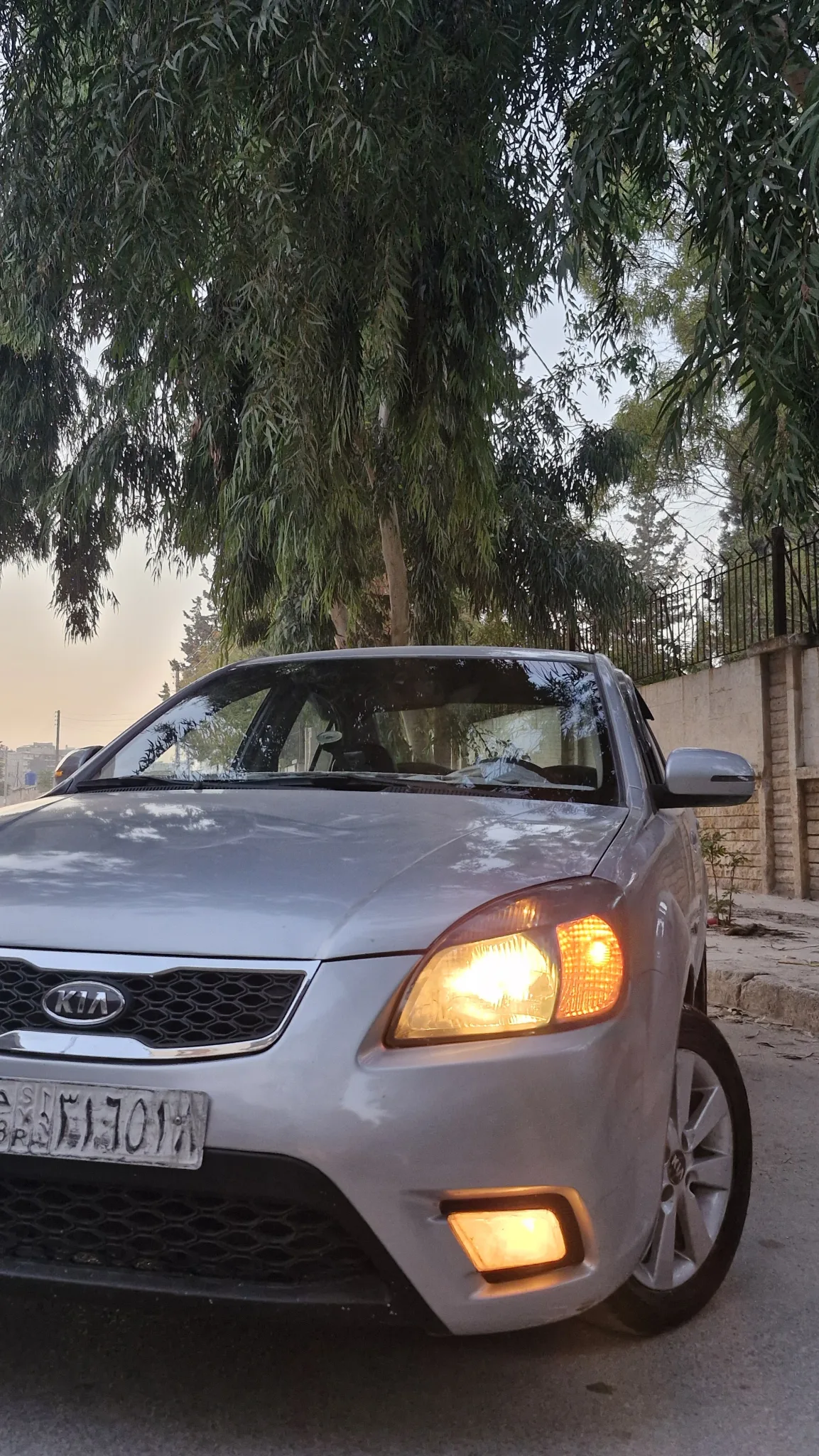 kilometrage car sale kia rio lx sedan used 2012 aleppo ye image