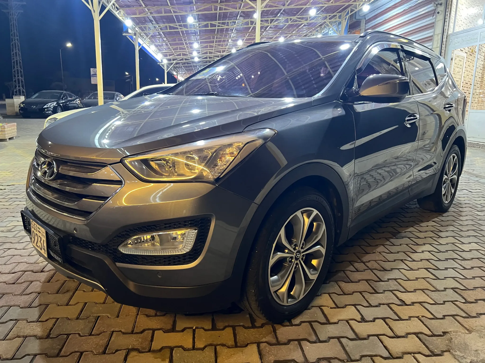 kilometrage car sale hyundai santa fe evgt suv used 2015 aleppo nl card image